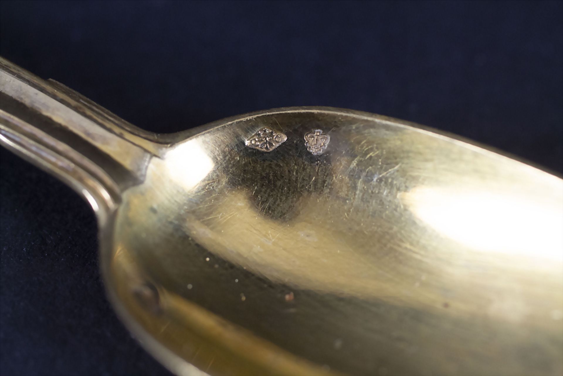34 tlg. Silber-Besteck / 34 pieces of silver cutlery, Orfèvre Christofle, Paris, 20. Jh. - Bild 3 aus 6