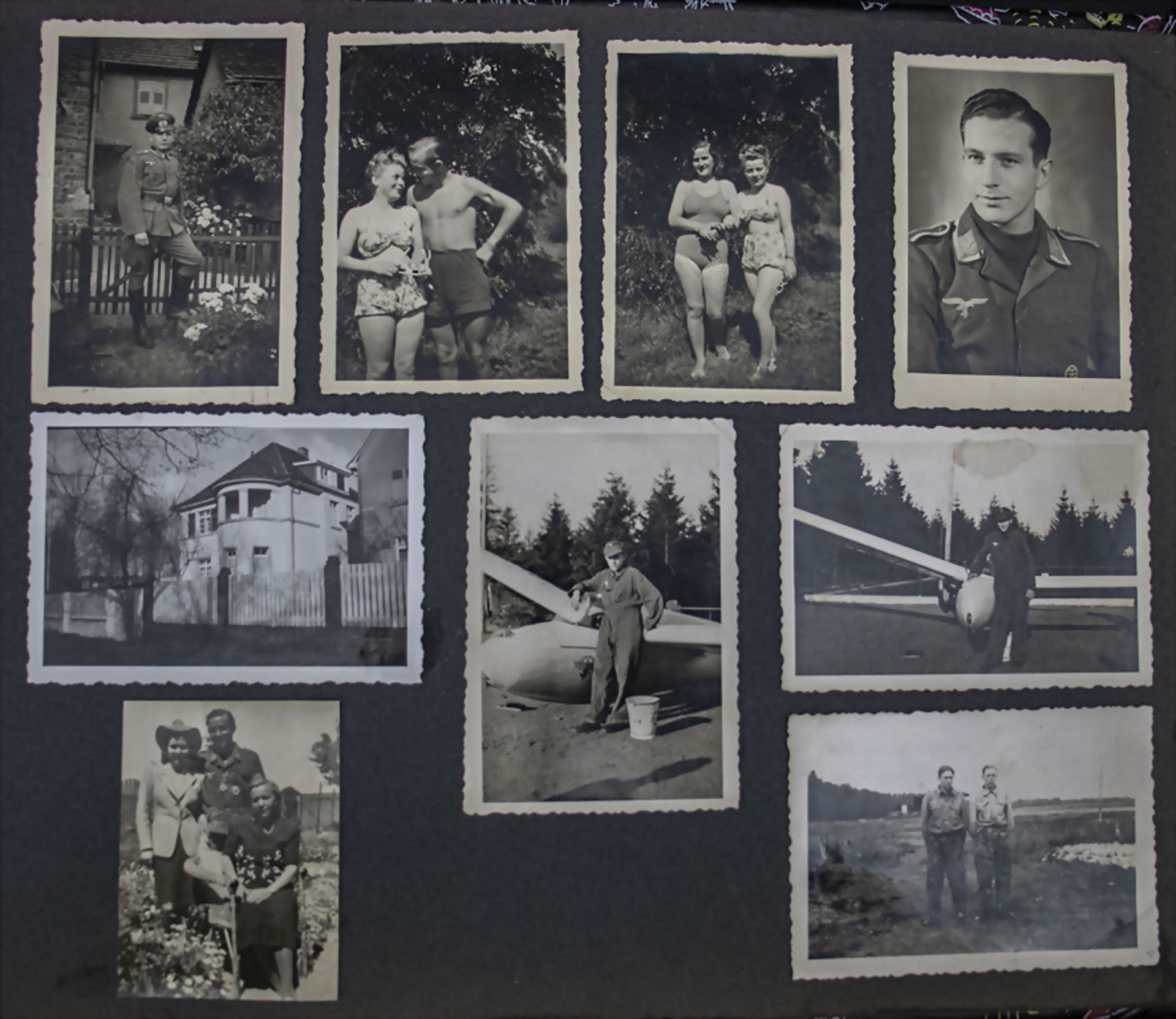 Konvolut Wehrmacht Fotoalbum und 2 Ausweise / A collection of a Wehrmacht photo album and two ... - Image 6 of 6