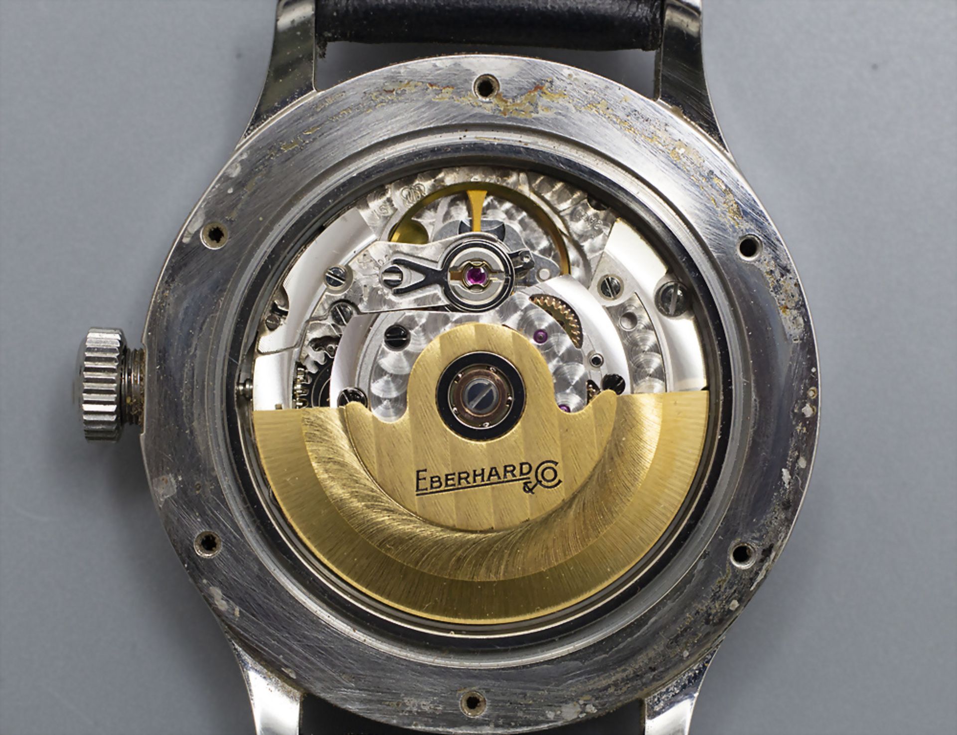 Herrenarmbanduhr / A men's wristwatch, Eberhard & Co., Swiss / Schweiz, um 2000 - Image 6 of 9