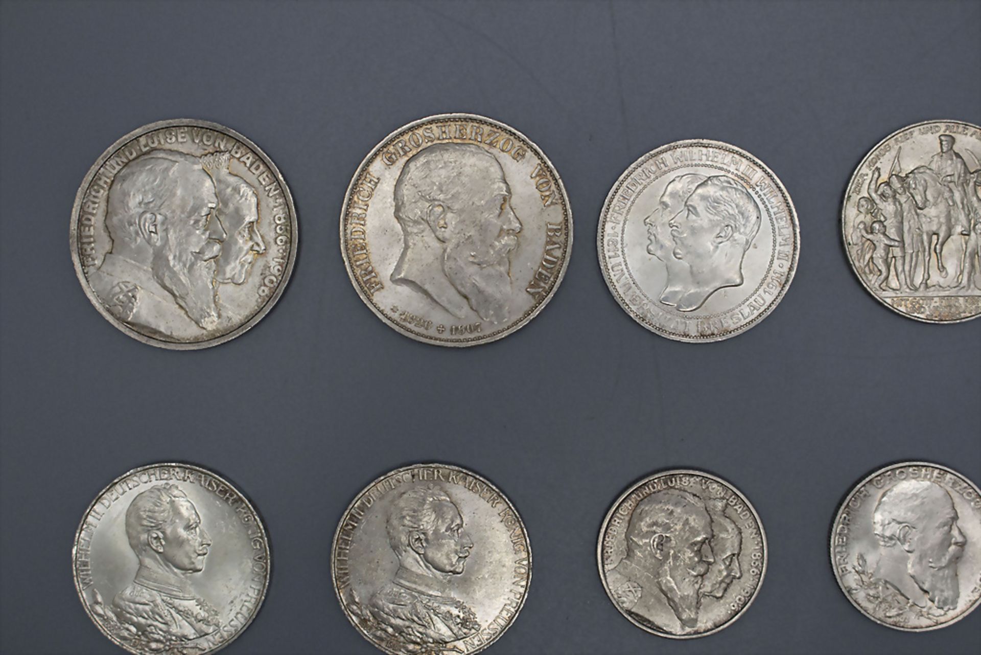 Sammlung Silbermünzen Deutsches Kaiserreich - Bild 4 aus 4