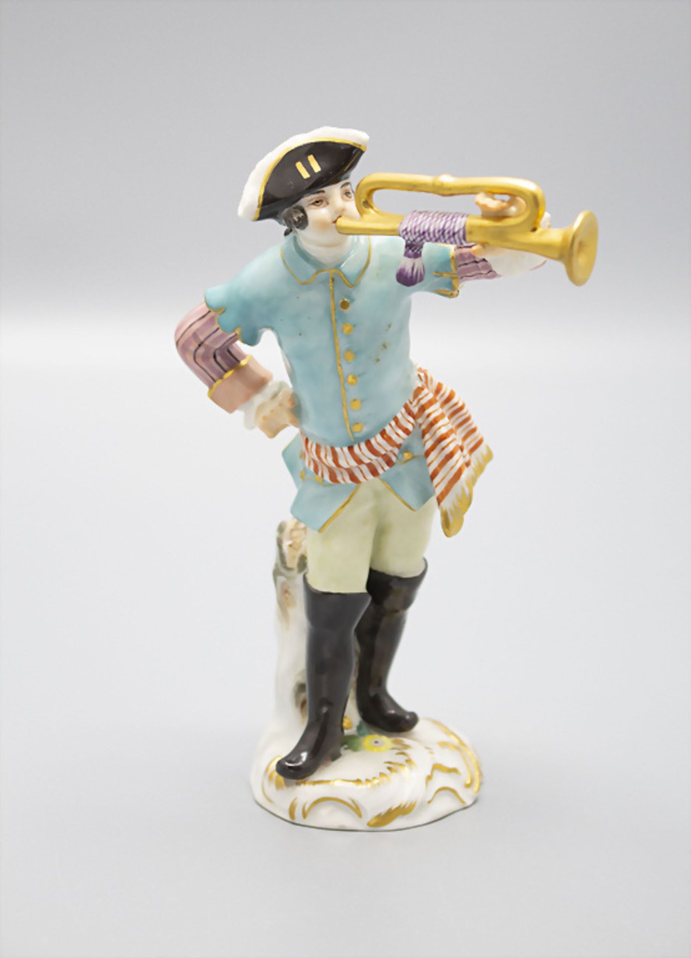 Der Trompeter aus der 'Galanten Kapelle' / The trumpeter from the gallant orchestra, Meissen, ...