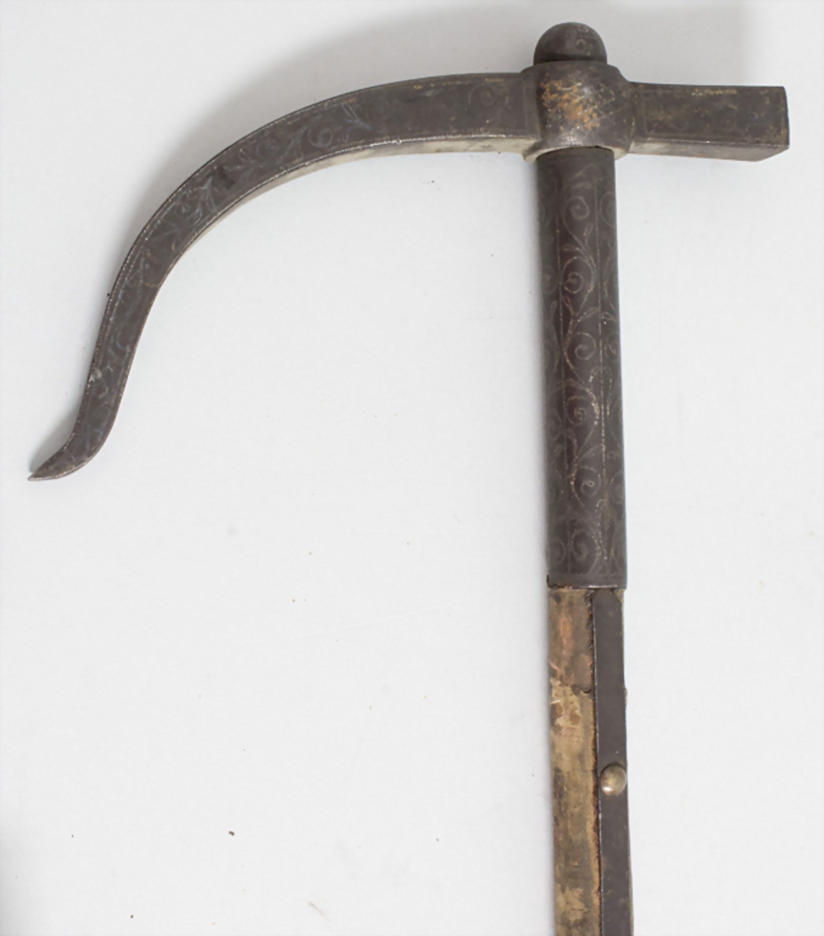 Streithammer / A battle hammer, Kosaken, Kaukausus, 18./19. Jh. - Bild 2 aus 5