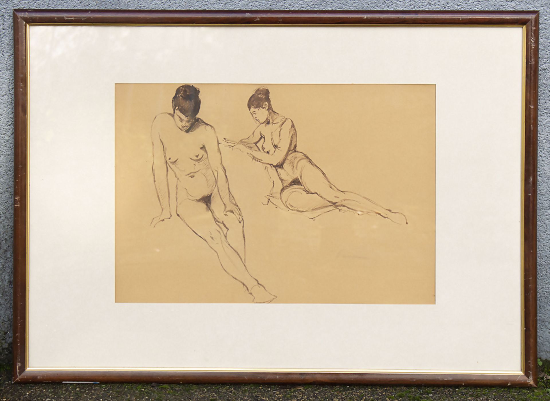 Hans PURRMANN (1880-1966), 'Aktstudie' / 'Study of a nude', 1927 - Image 2 of 3
