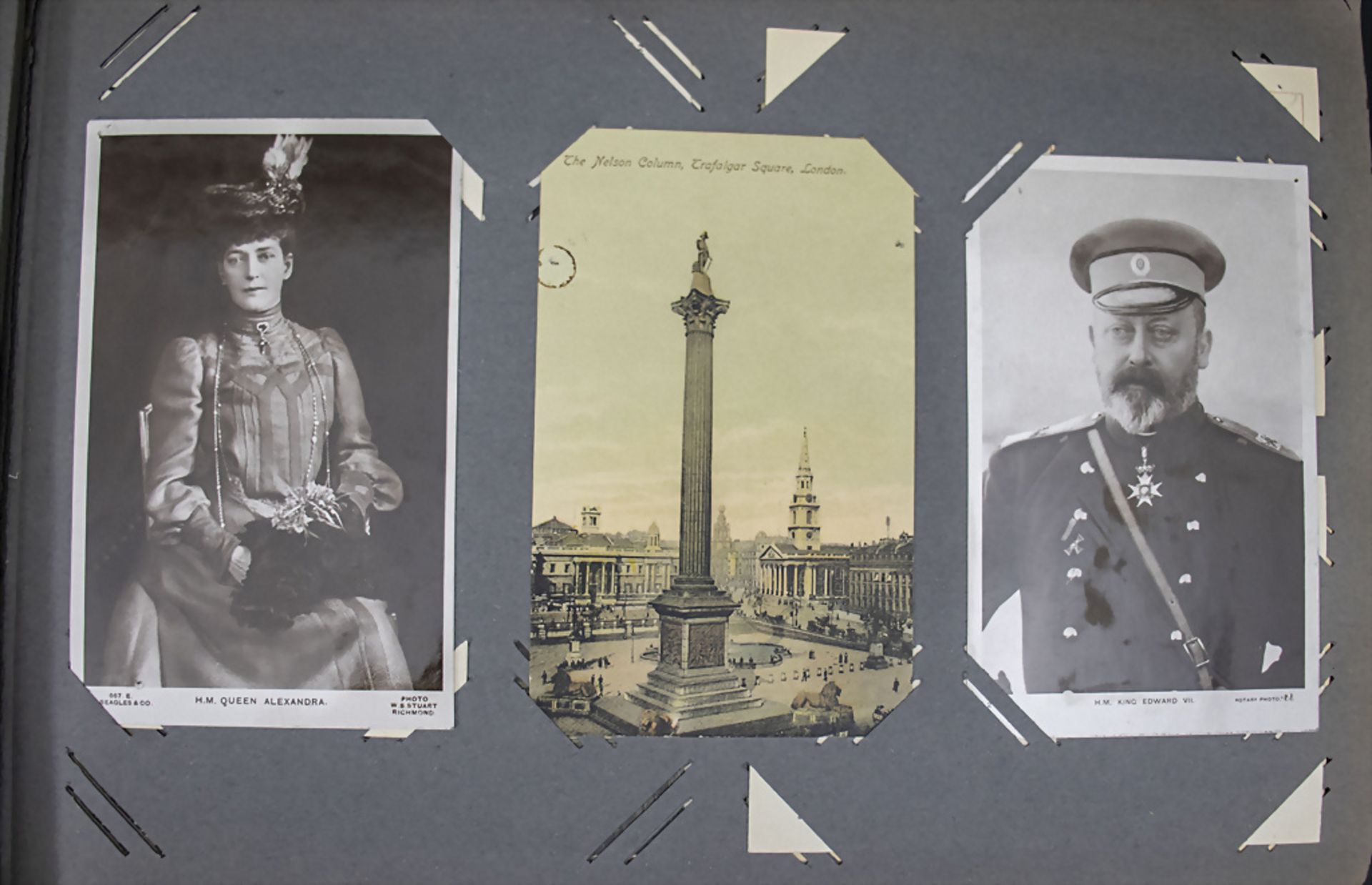 Album Ansichtskarten 'England und Frankreich' / An album of postcards with views of England ... - Bild 2 aus 5