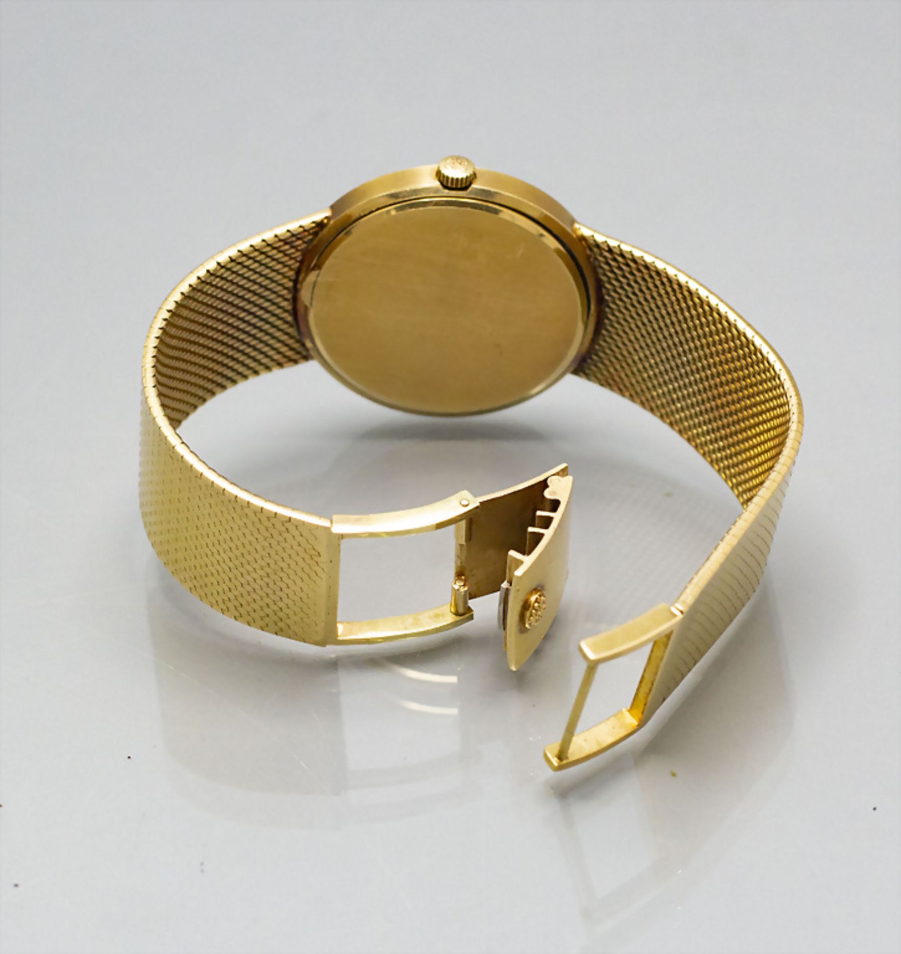 Herrenarmbanduhr / A men's 18 ct gold wristwatch, Patek Philippe, Swiss / Schweiz, um 1972 - Image 11 of 15
