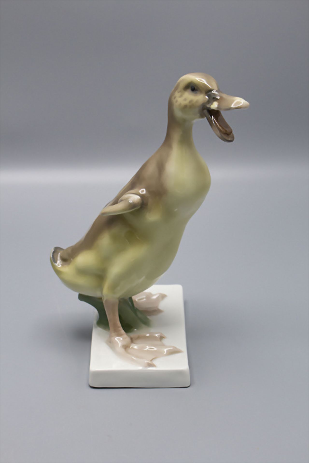 Vogelfigur 'Entenküken' / A duckling, Karl Himmelstoss, Rosenthal, Selb, um 1930 - Image 4 of 8