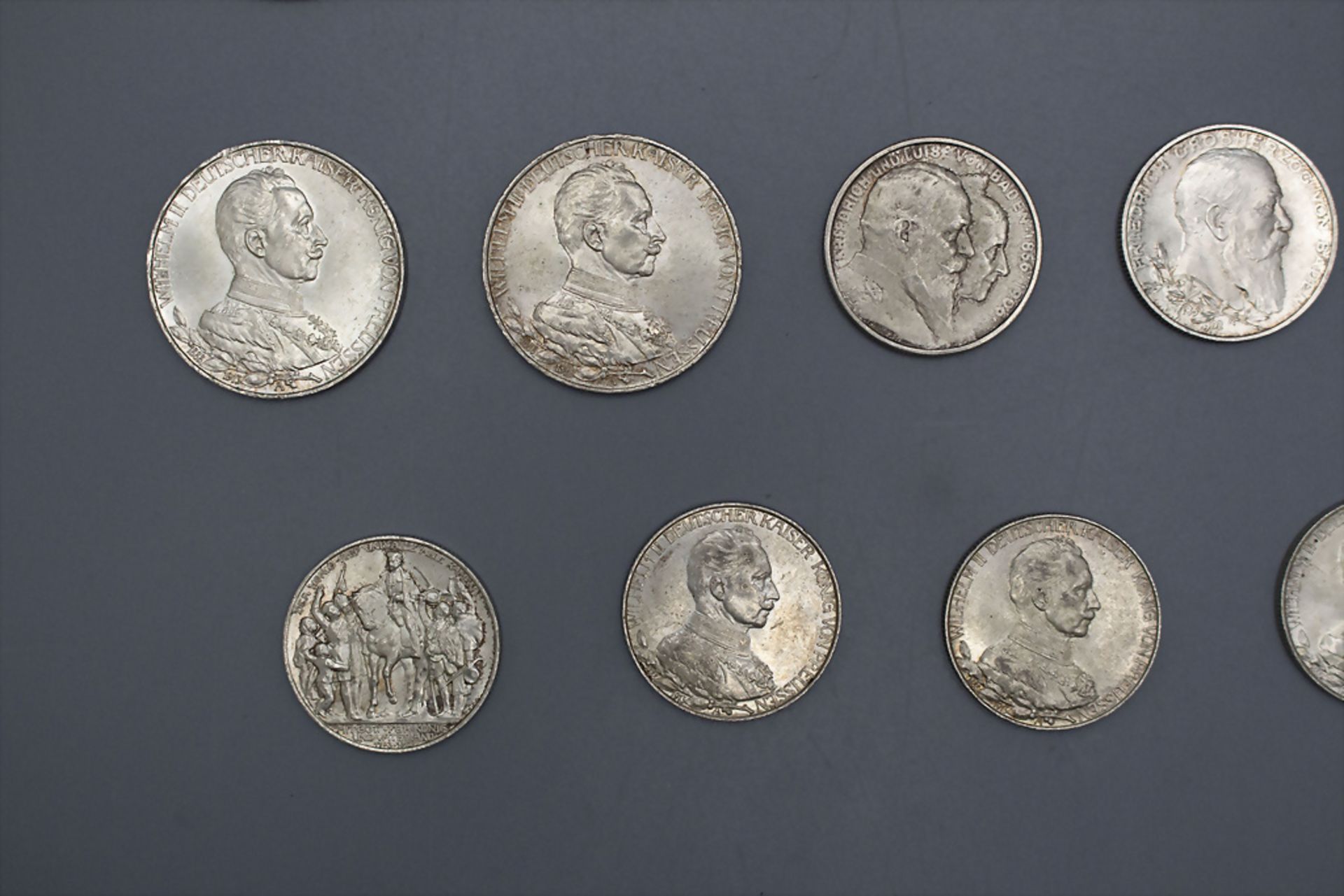 Sammlung Silbermünzen Deutsches Kaiserreich - Bild 3 aus 4