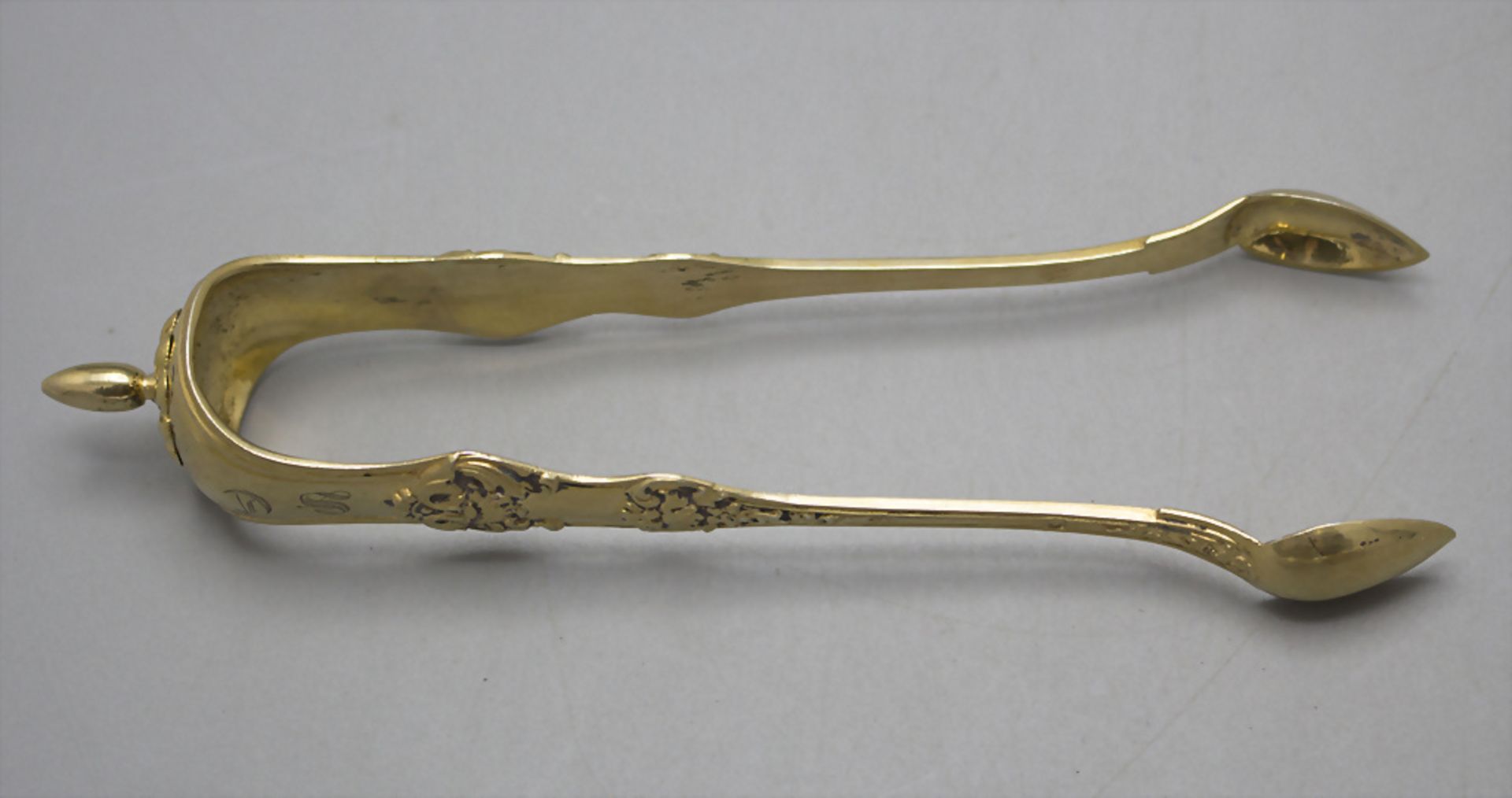 Zuckerzange / Silver sugar tongs, Paris, um 1890 - Image 2 of 6