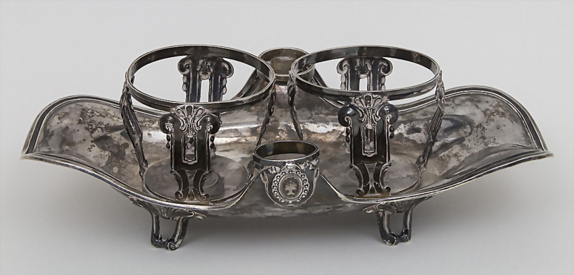 Louis-Seize Huiliere / A silver oil and vinegar cruet set, René-Pierre Ferrier, Paris, 1786