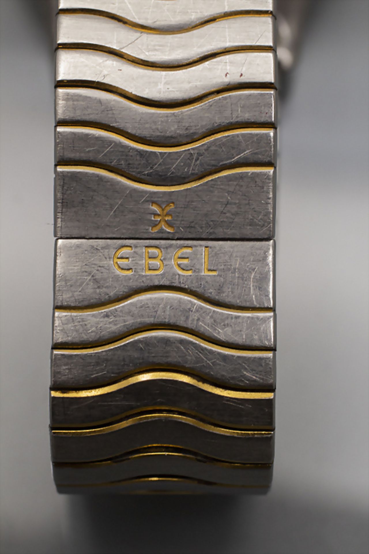 Herrenarmbanduhr / A men's steel and gold wristwatch, Ebel Sport Senior, Swiss / Schweiz, 1994 - Bild 5 aus 10