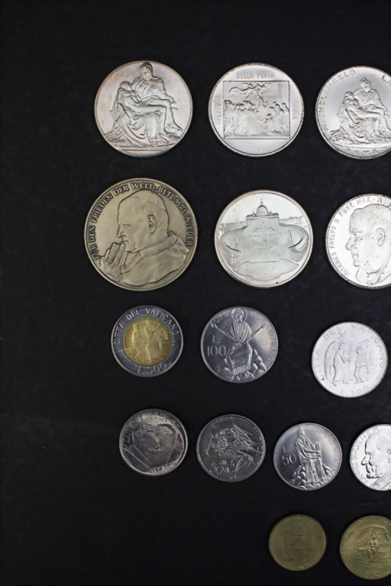 Sammlung Münzen und Medaillen des Vatikan / A collection of Vatican coins and medals - Image 2 of 10