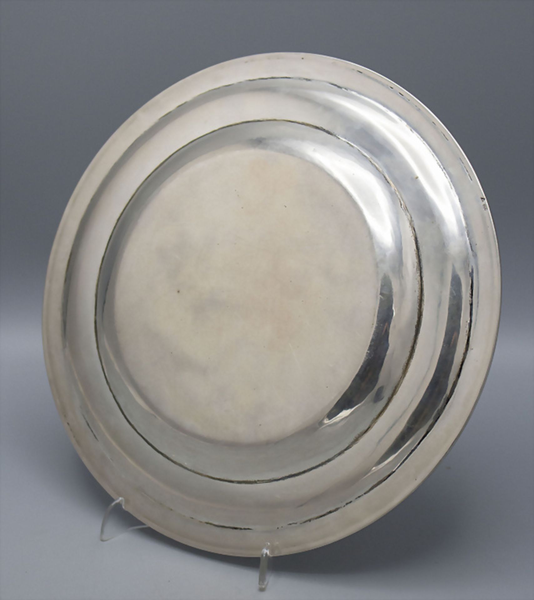 Silberteller / A silver plate, wohl Schweiz, Anfang 20. Jh. - Image 4 of 4
