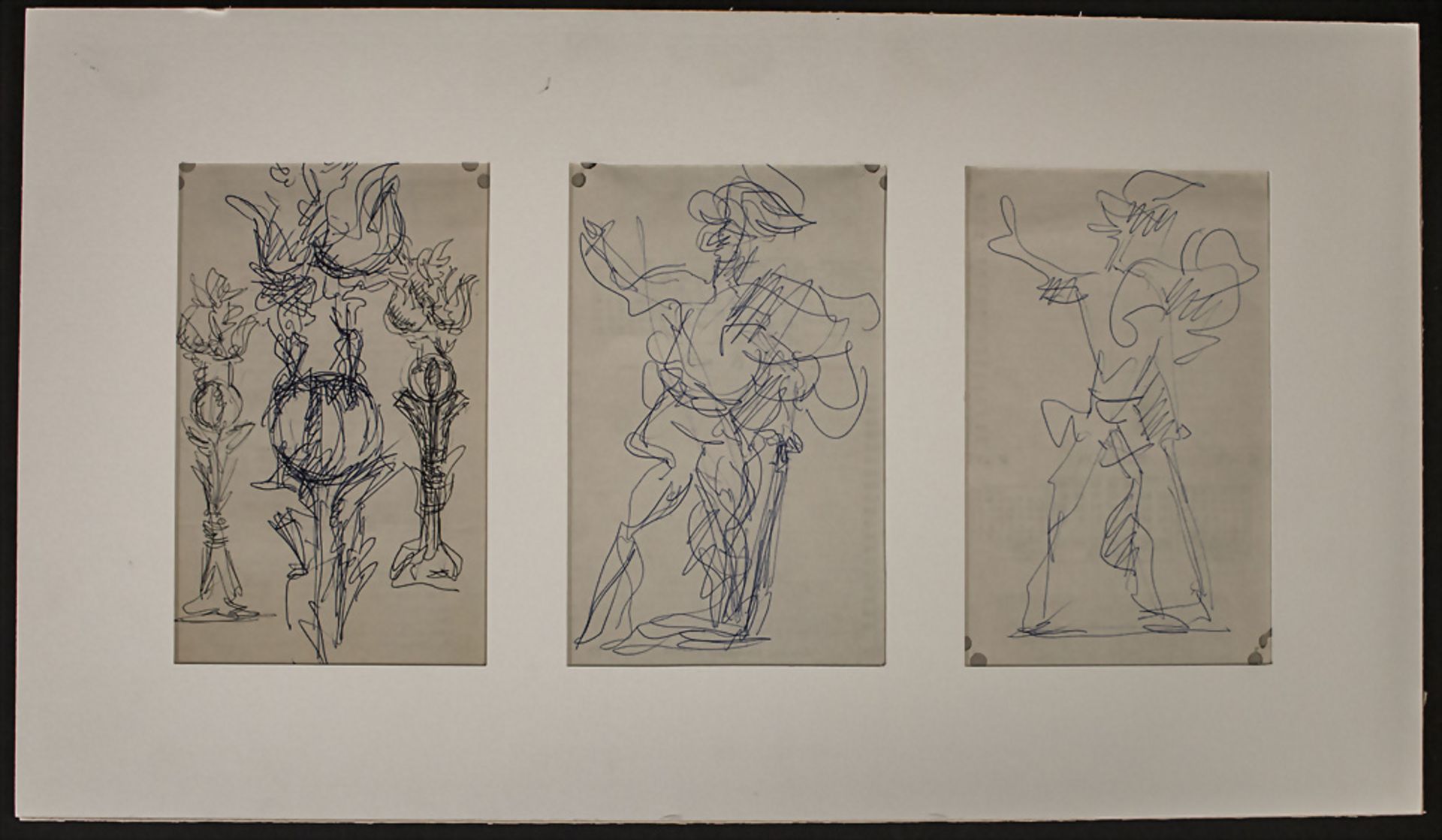 Jacques LIPCHITZ (1891-1973), 3 Skizzen / A set of three sketches