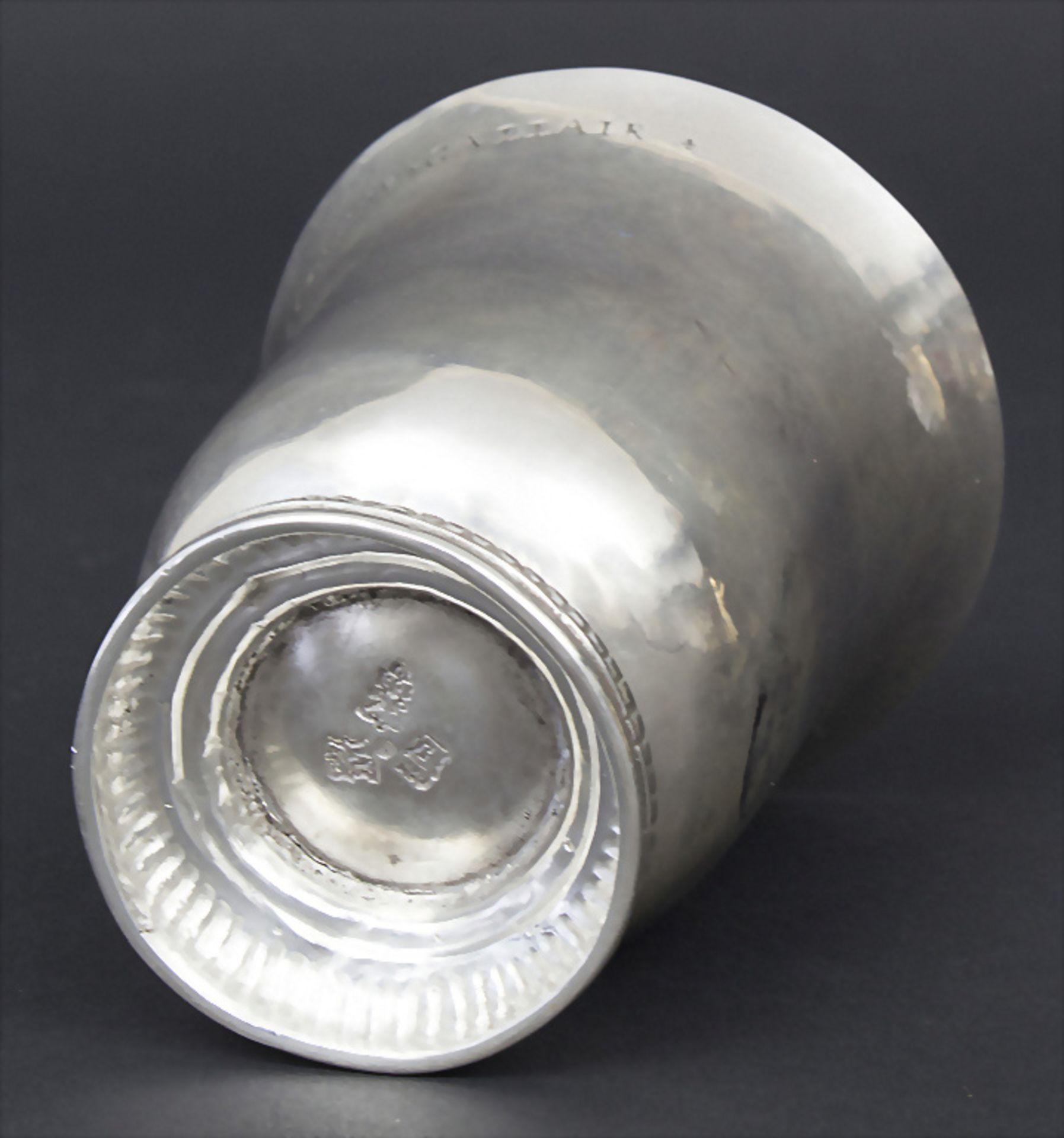 Becher / A silver beaker / goblet, Morlaix, 1742 - Bild 4 aus 5