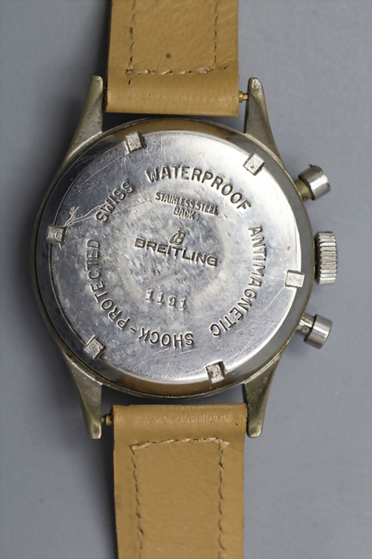 Chronograph, Breitling, Swiss / Schweiz, 1954 - Bild 3 aus 7
