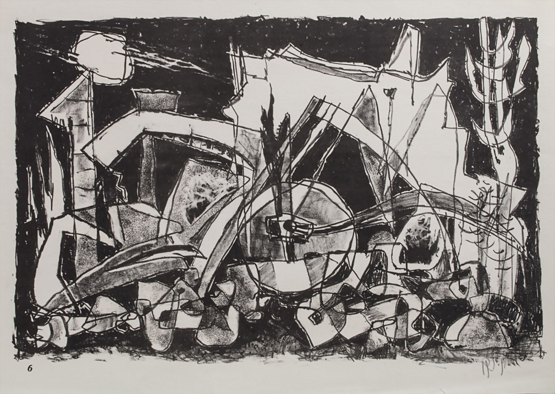 Marcel Janco (1895-1984), 'Landschaft' / 'Landscape', 1950