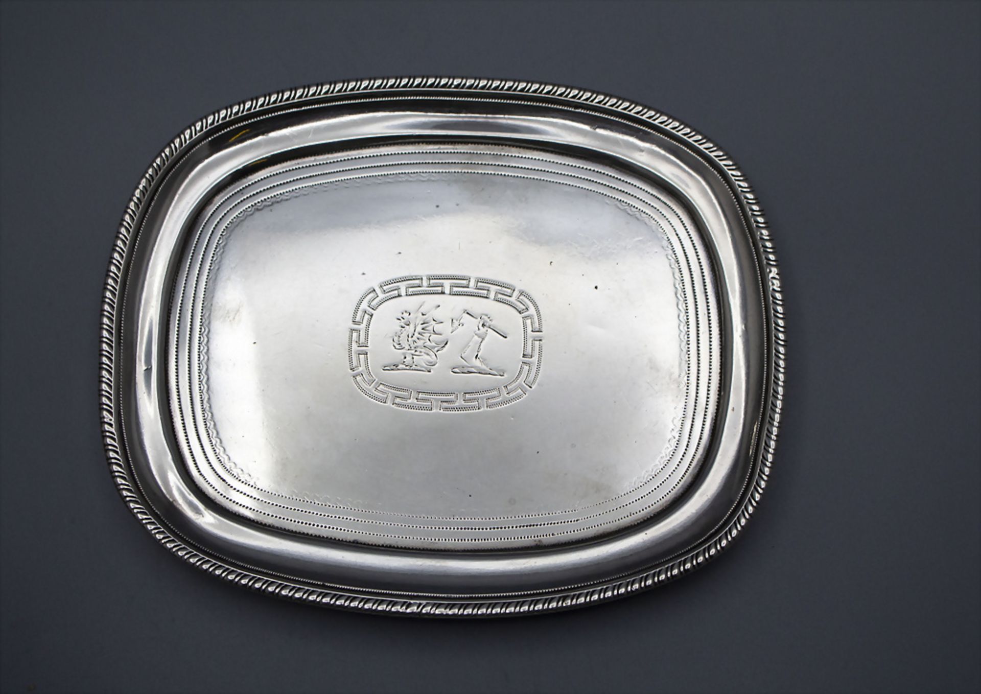 4 teiliges Teeset / A Sterling silver tea set, Duncan Urquhart & Naphtali Hart, London, 1807 - Image 10 of 15