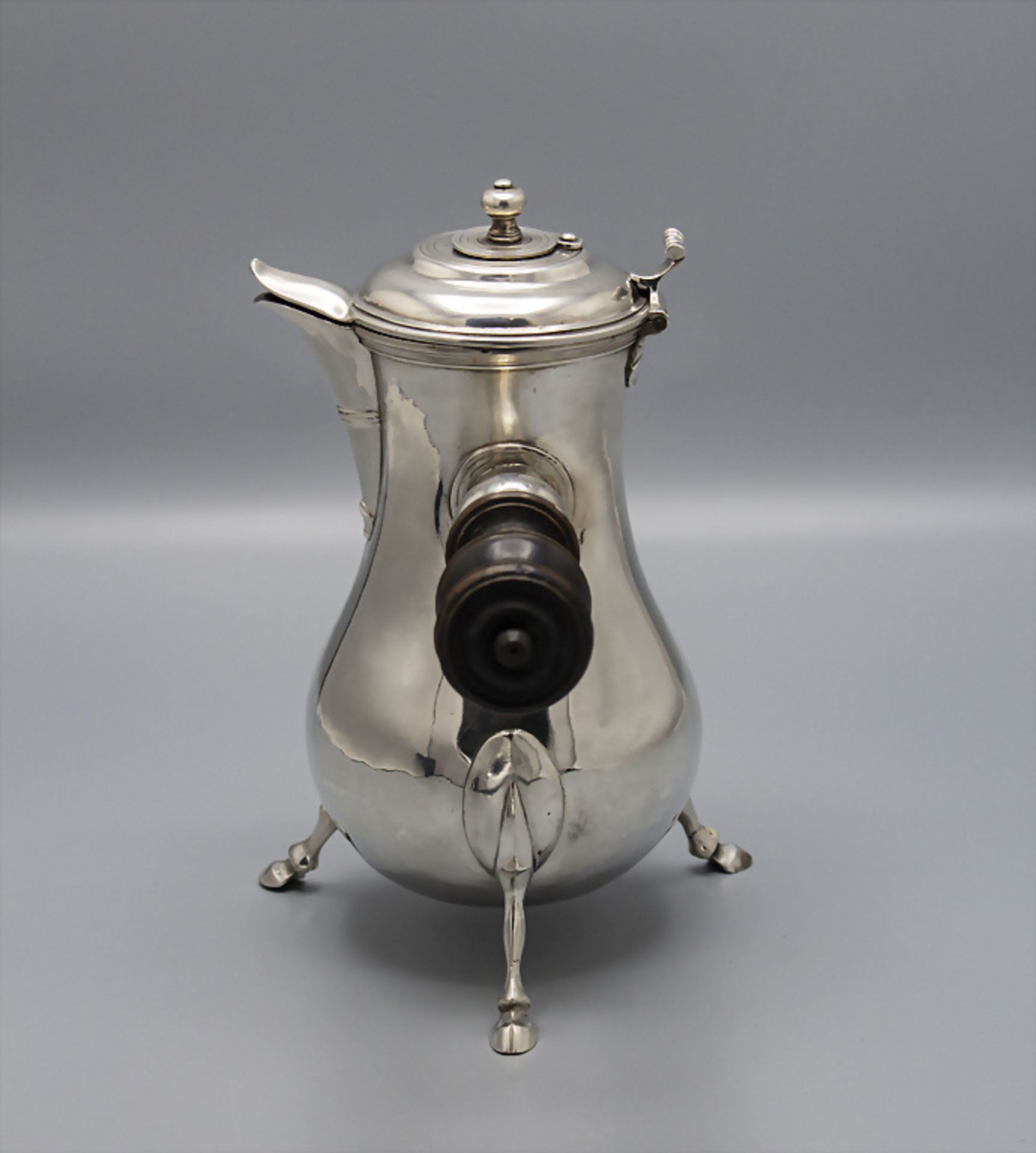 Barock Schokoladenkanne / A silver chocolatiere, Louis Hugennot, Toulon, 1775-1781 - Bild 2 aus 8