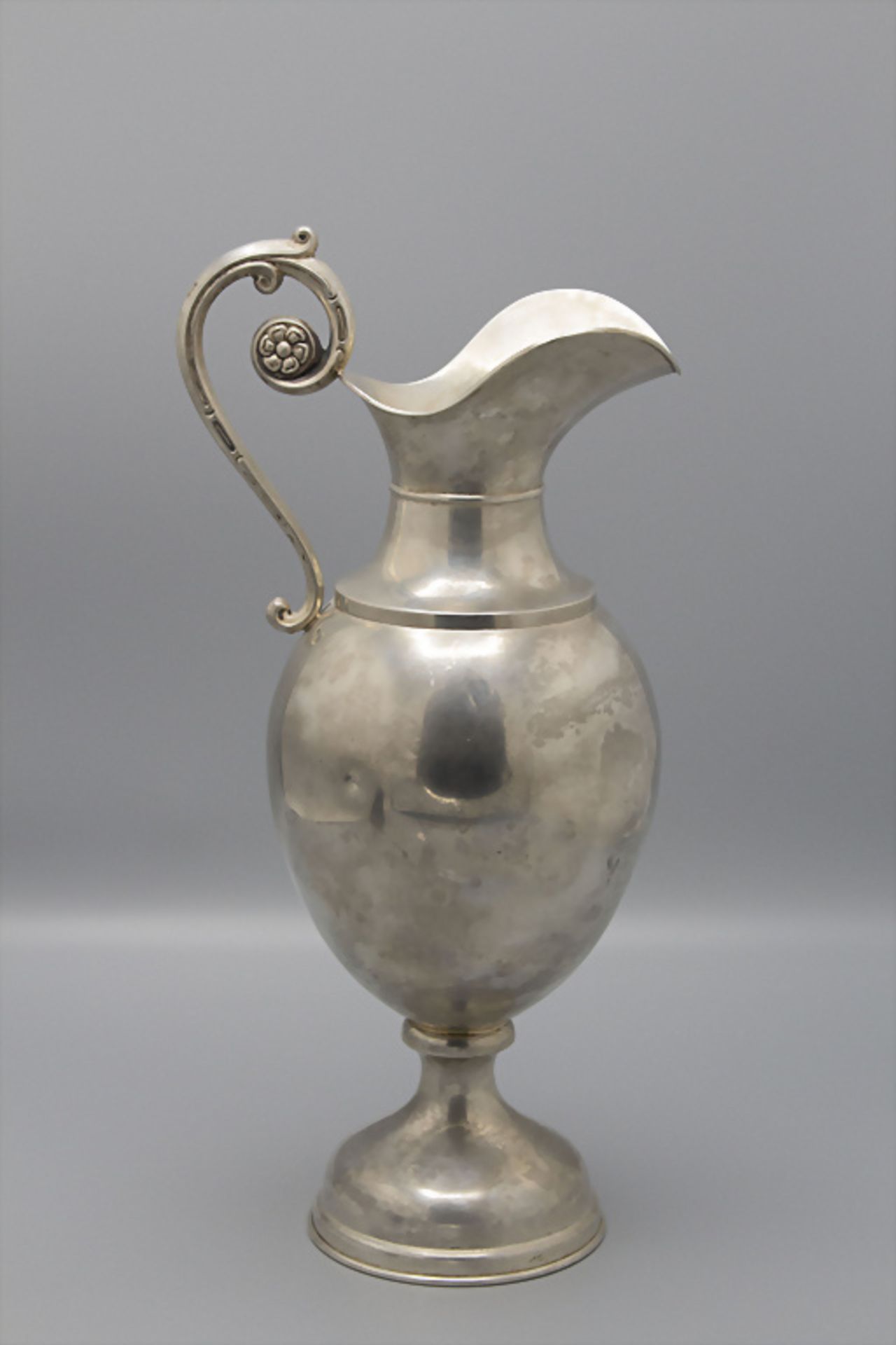 Großer Schenkkrug / A silver jug, Spanien, 19. Jh. - Image 3 of 7