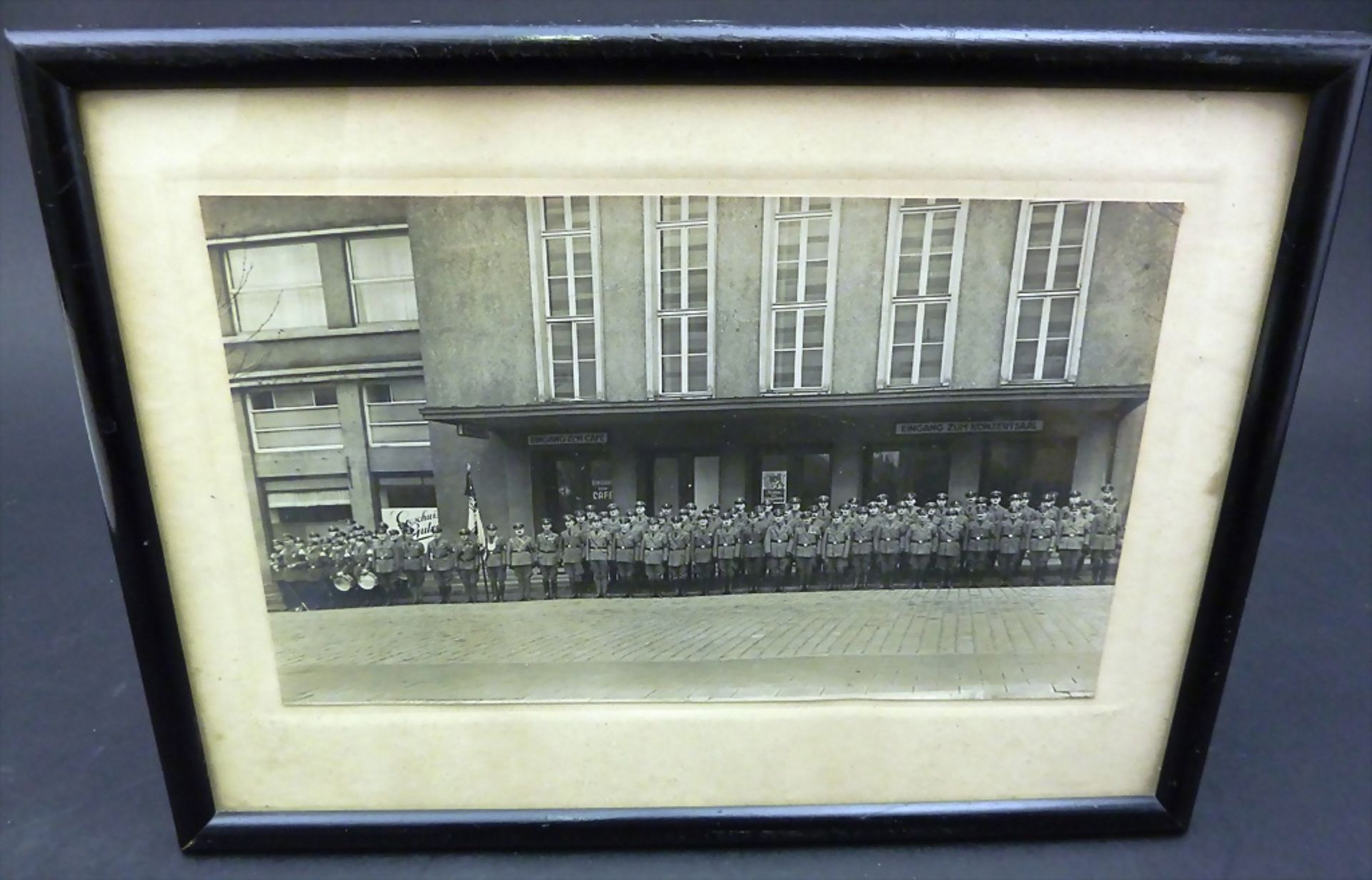 Fotografie Pfalzbau Ludwigshafen an Rhein, Ortsgruppe Stahlhelm, 1934