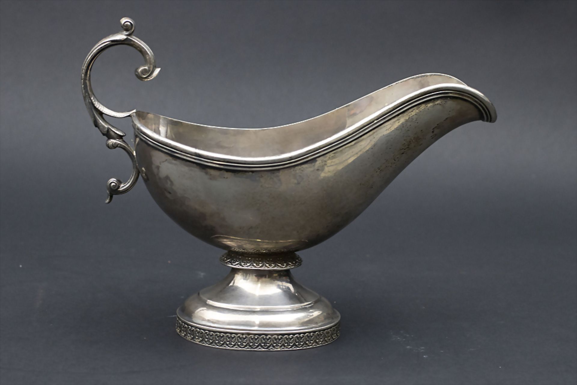 Sauciere / A silver gavy boat, Ball. Tompkins & Black, New York, 19. Jh. - Image 3 of 7