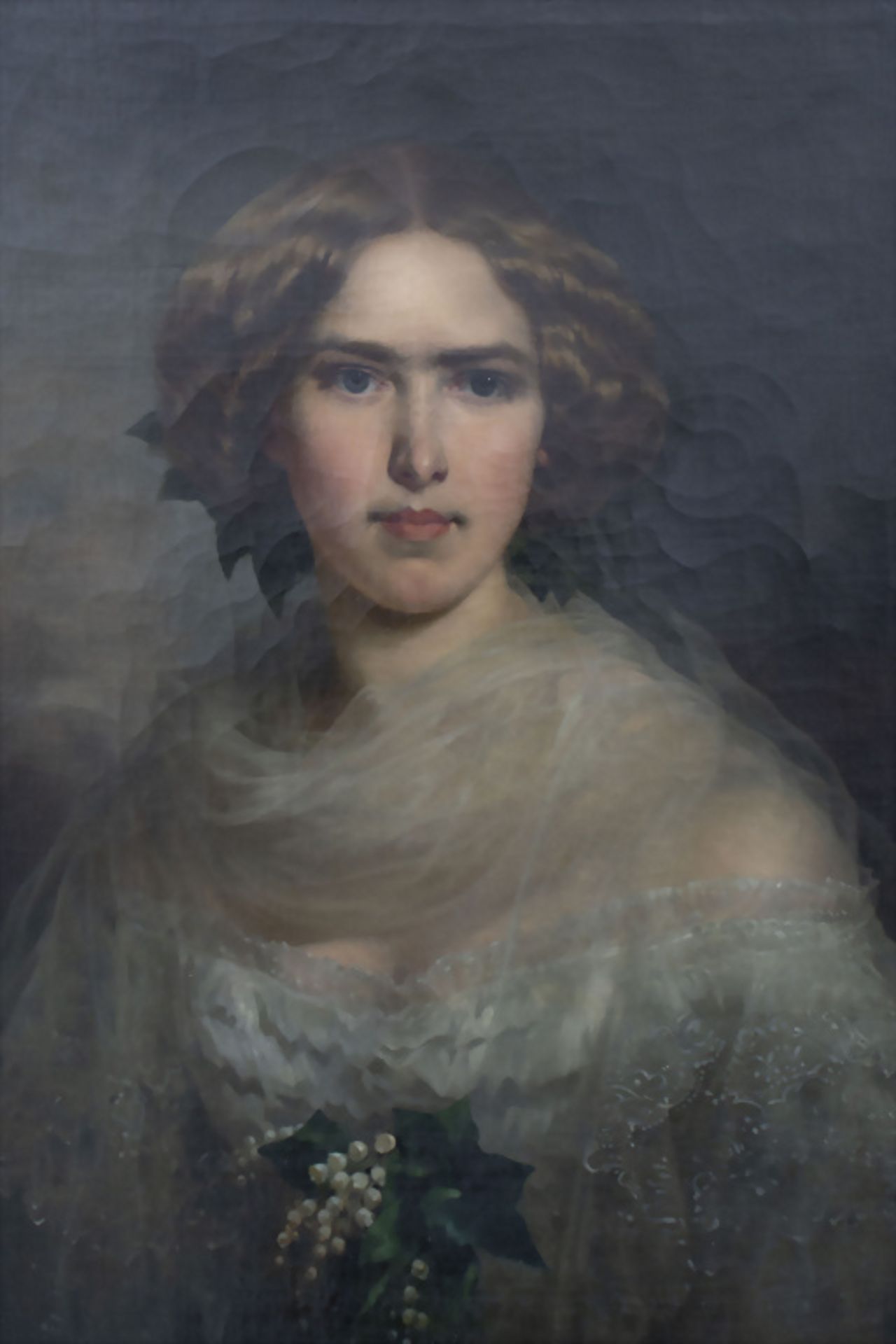 Joseph Karl Stieler (1781 Mainz - 1858 München), zugeschr., Porträt von Caroline Therese ... - Bild 2 aus 3