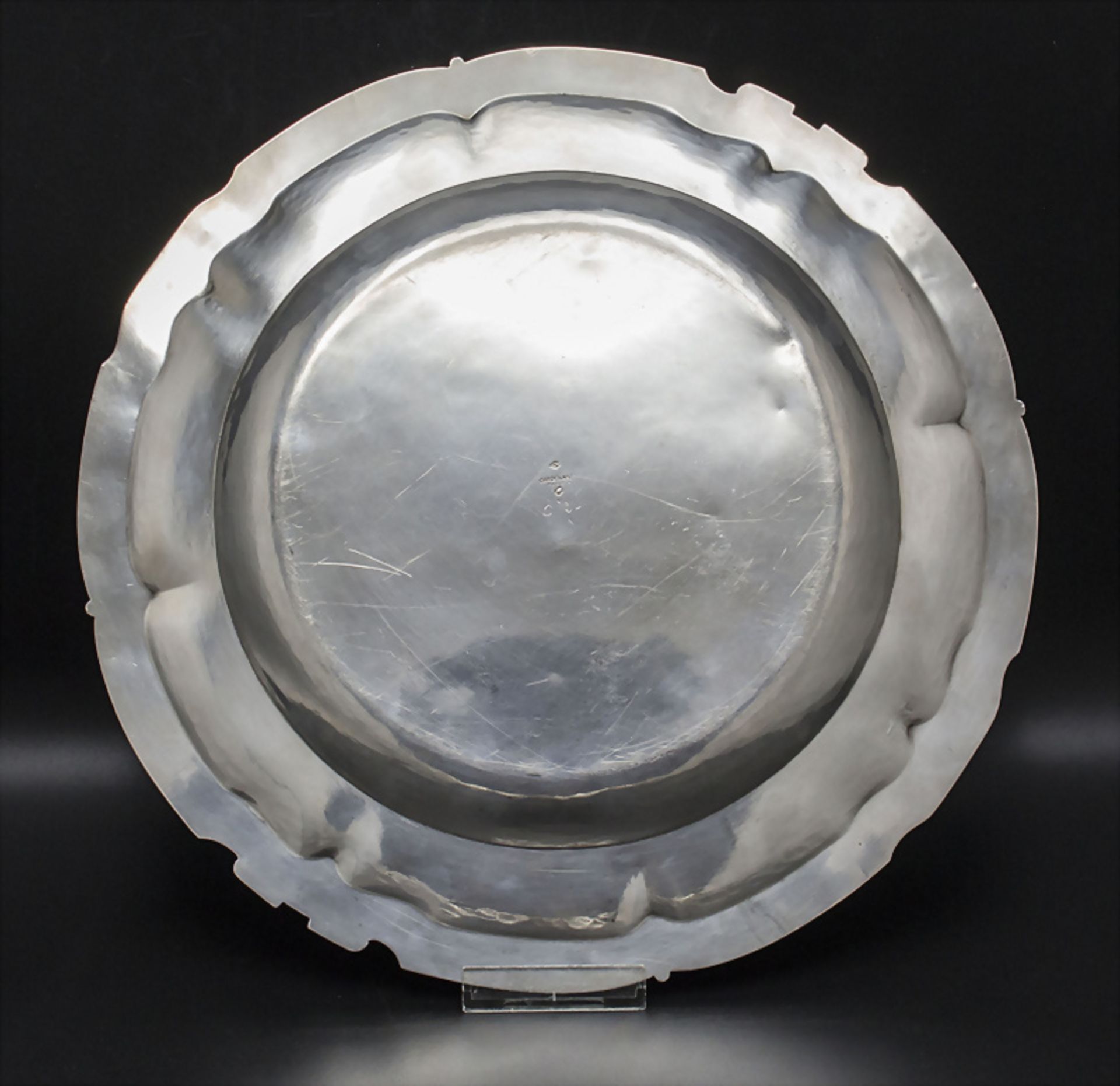 Große Platte / A large silver platter, Ernest Cardeillhac, Paris, um 1870 - Image 2 of 5