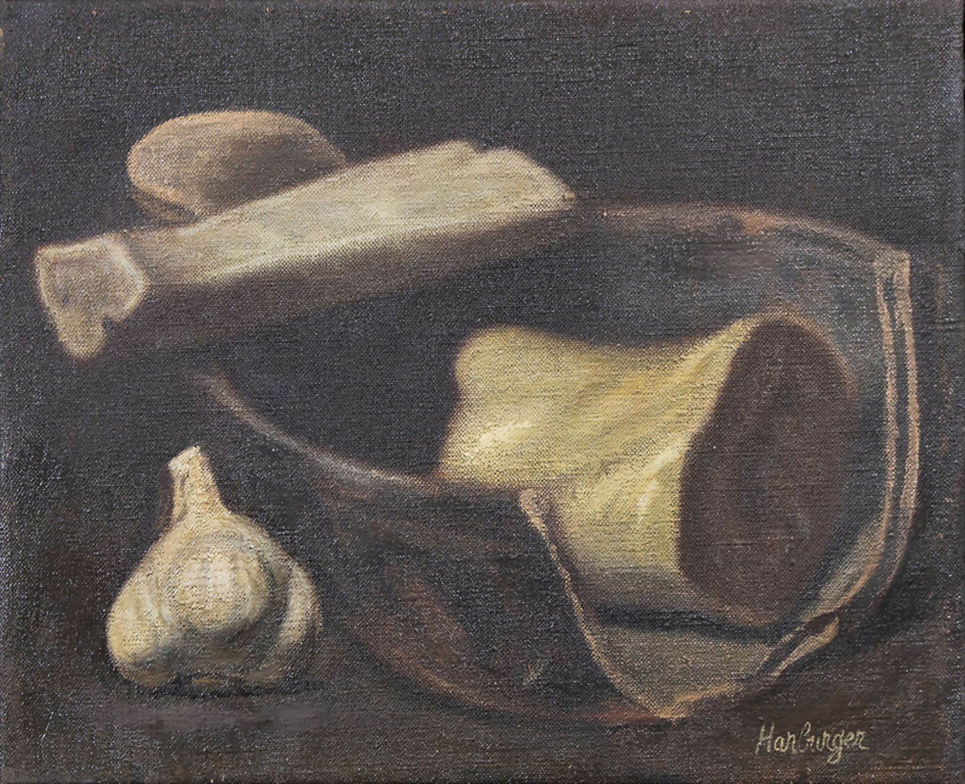 Francis HARBURGER (1905-1998), 'Stillleben mit Knoblauch' / 'Still life with garlic'