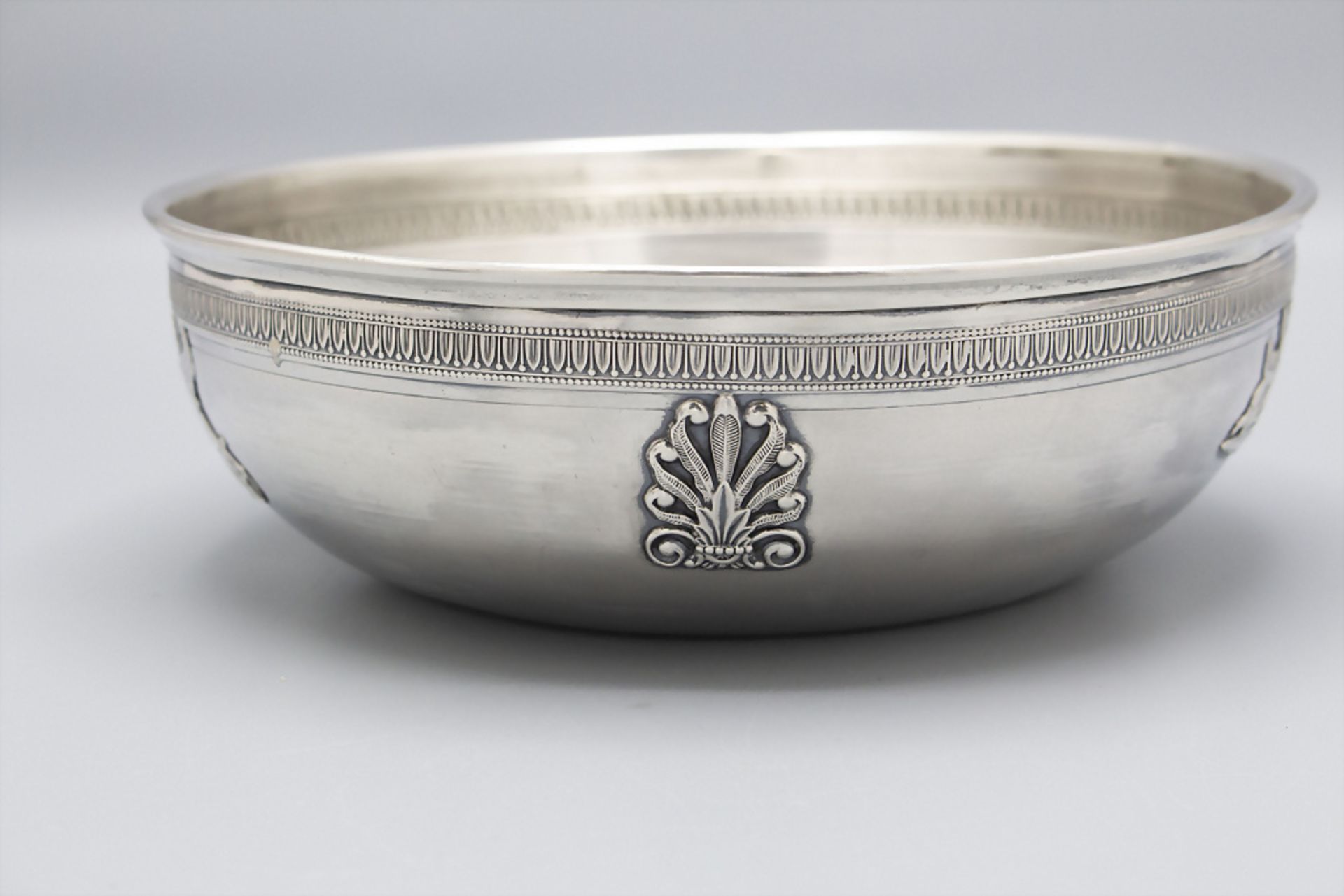 Silber Schale / A silver bowl, V. Boivin, Paris, um 1910 - Bild 3 aus 7