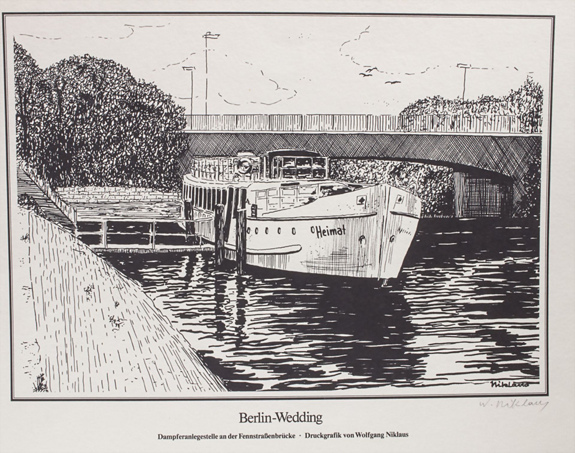 Wolfgang Niklaus (20. Jh.), '3 Berlin-Wedding-Ansichten' / 'A set of 3 Berlin-Wedding views' - Bild 2 aus 5