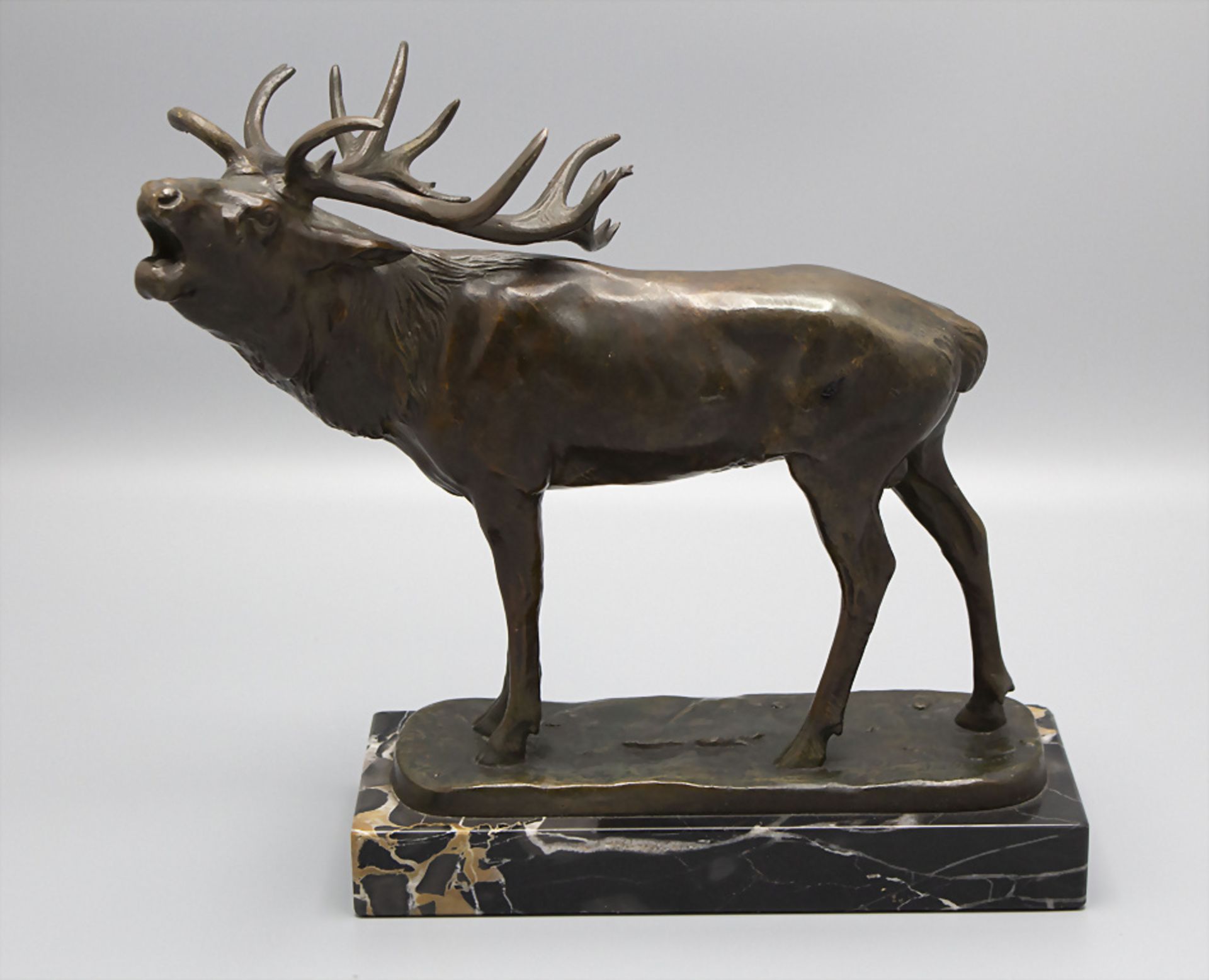 Josef Pallenberg (1882 Köln - 1946 Düsseldorf), Skulptur 'Hirsch'/ A sculpture of a deer, um 1910