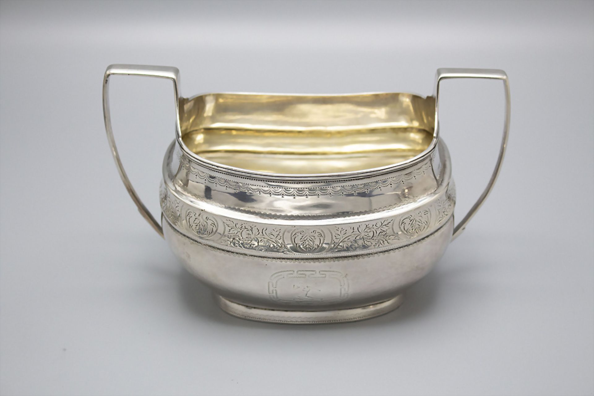 4 teiliges Teeset / A Sterling silver tea set, Duncan Urquhart & Naphtali Hart, London, 1807 - Image 5 of 15