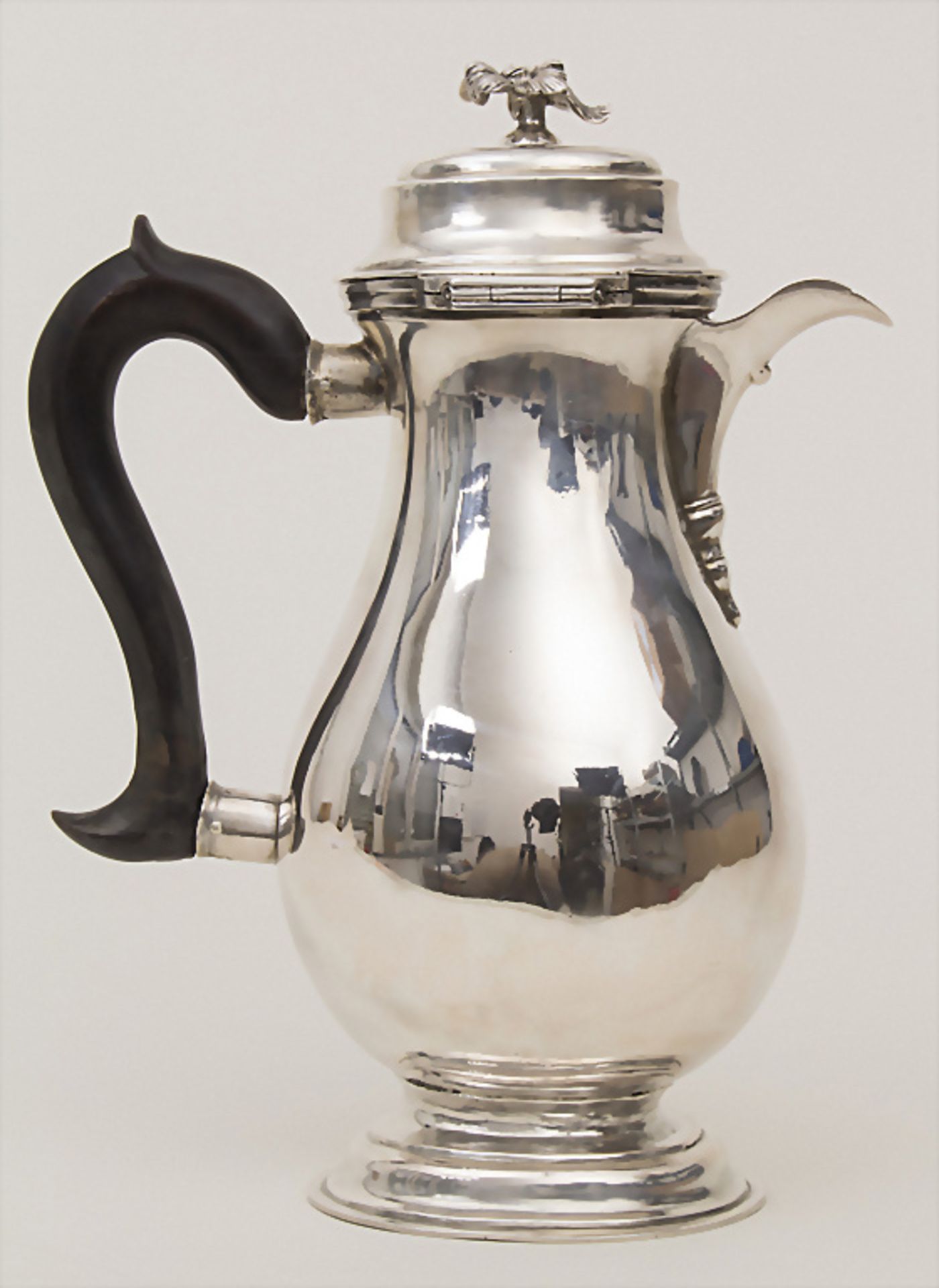 Barock Kanne / A Baroque silver pot, I.G. Laubenbacher, Wien, nach 1753 - Image 3 of 8