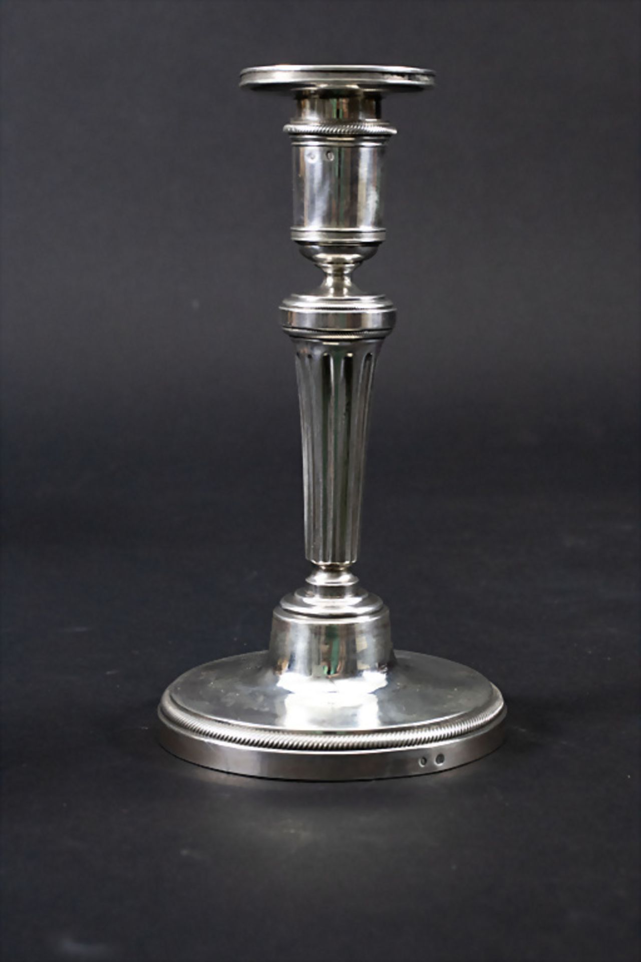 Louis Seize Reiseleuchter / A silver travel candle holder, Jean Pierre Charpenat, Paris, 1789