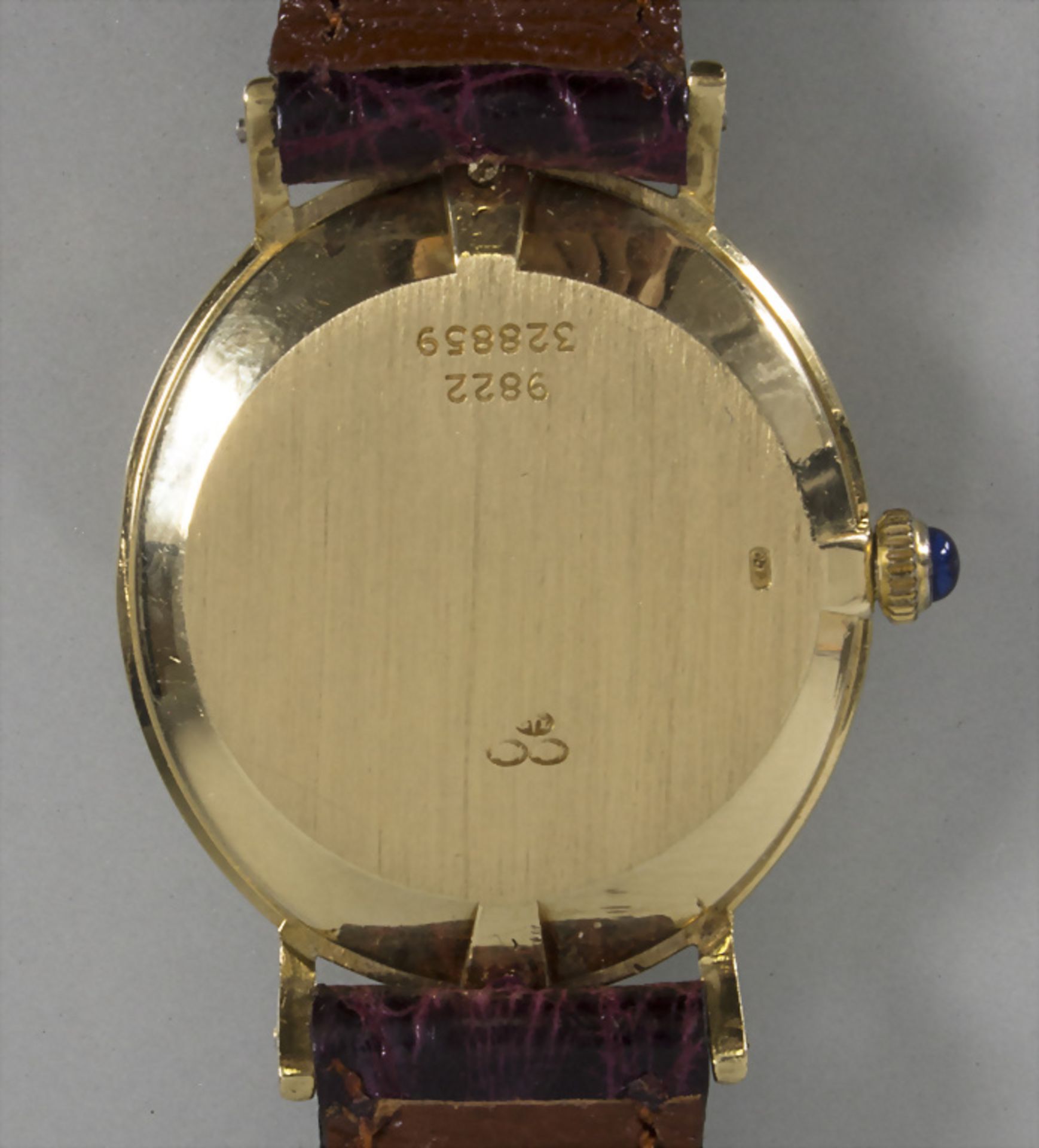 Damenuhr / A ladies 18k gold watch, Piaget, Schweiz, um 1990 - Bild 2 aus 2