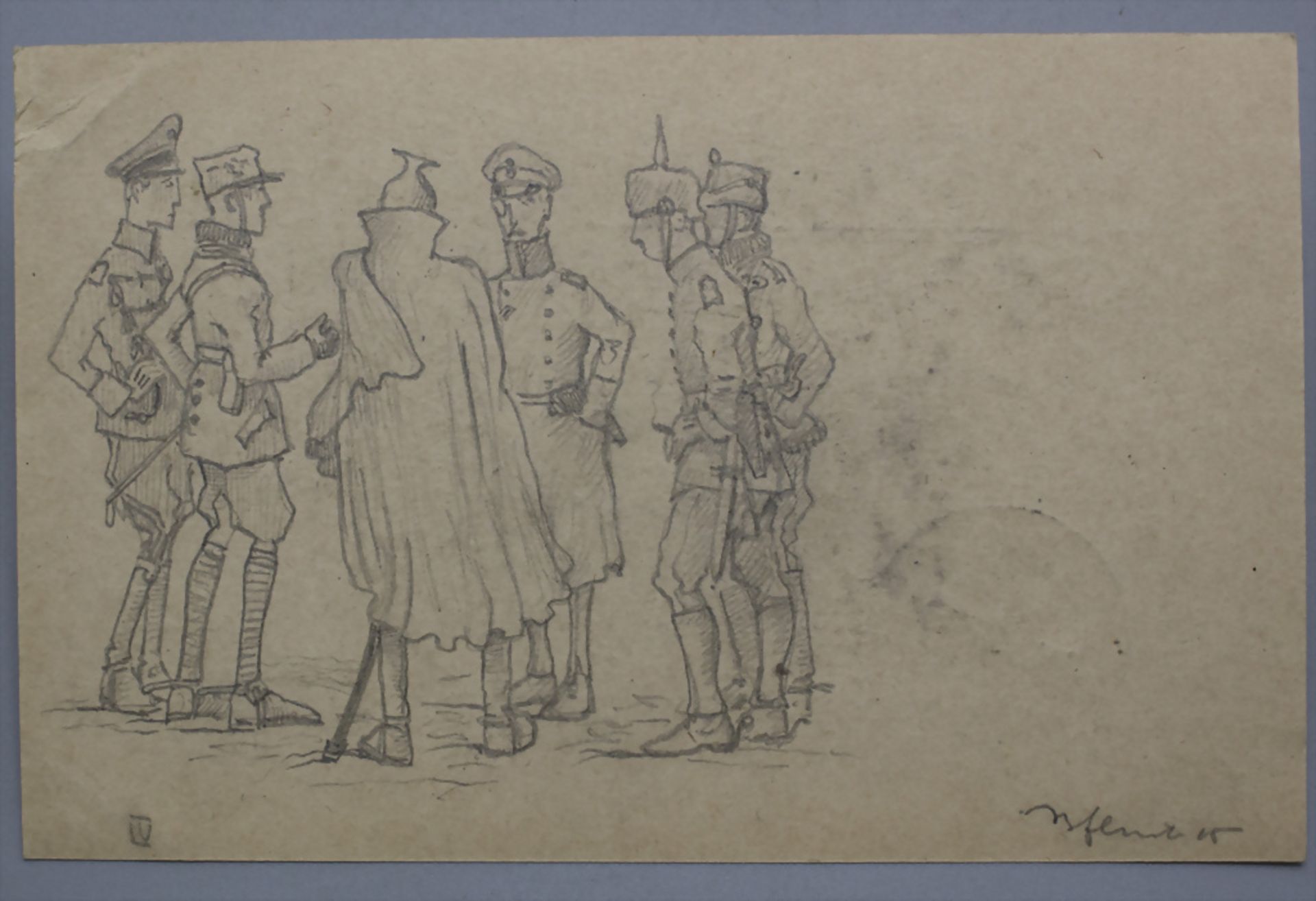 Konvolut Feldpostkarten u. A. K & K Husarenregiment, 1915 - Image 12 of 15