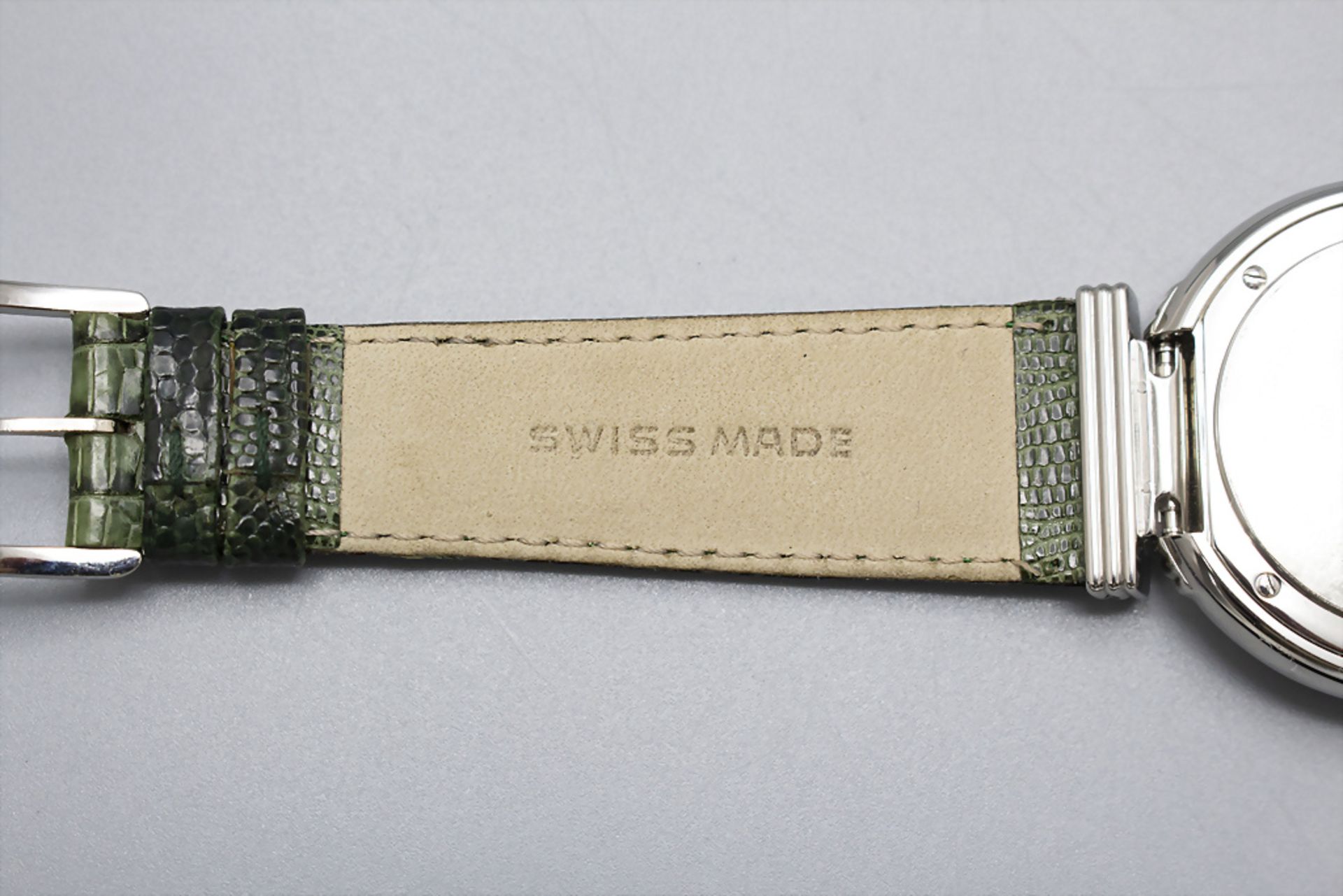Herrenarmbanduhr / A steel and 18 ct gold men's wristwatch, Christofle à Paris, Swiss / Schweiz - Image 6 of 7
