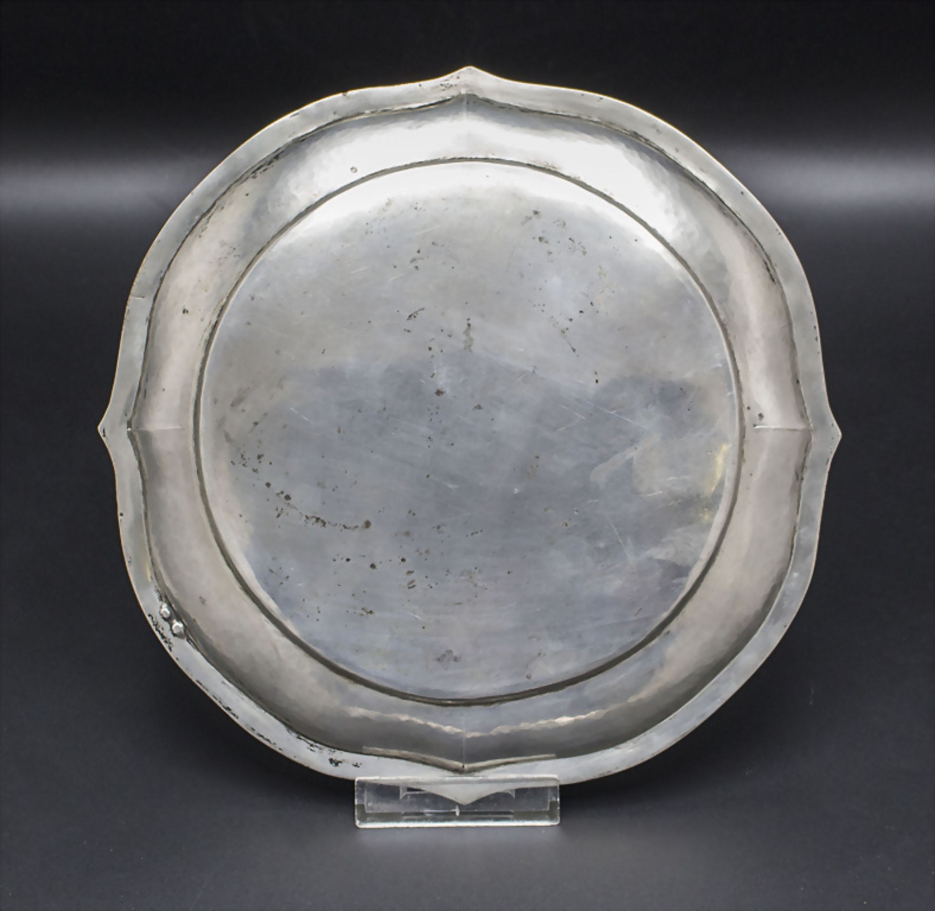 Tablett / A silver tray, Wien, um 1890 - Bild 2 aus 3