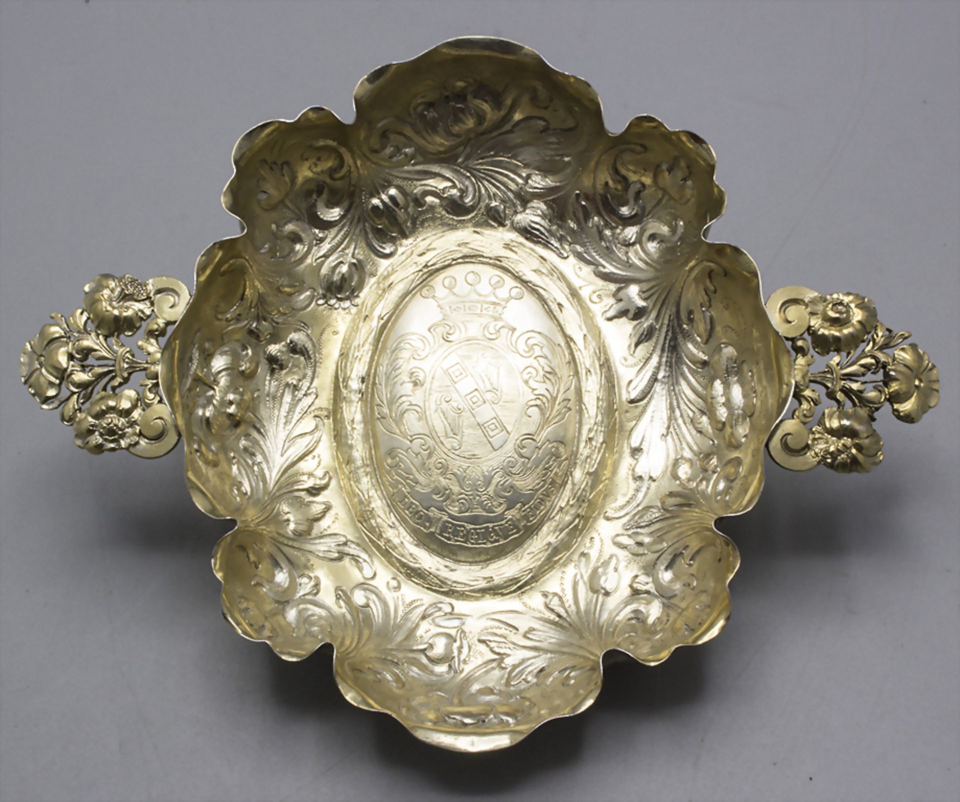 Barocke Weinbrandschale / A Baroque silver brandy tasting cup, J. Bossard, Luzern, nach 1775