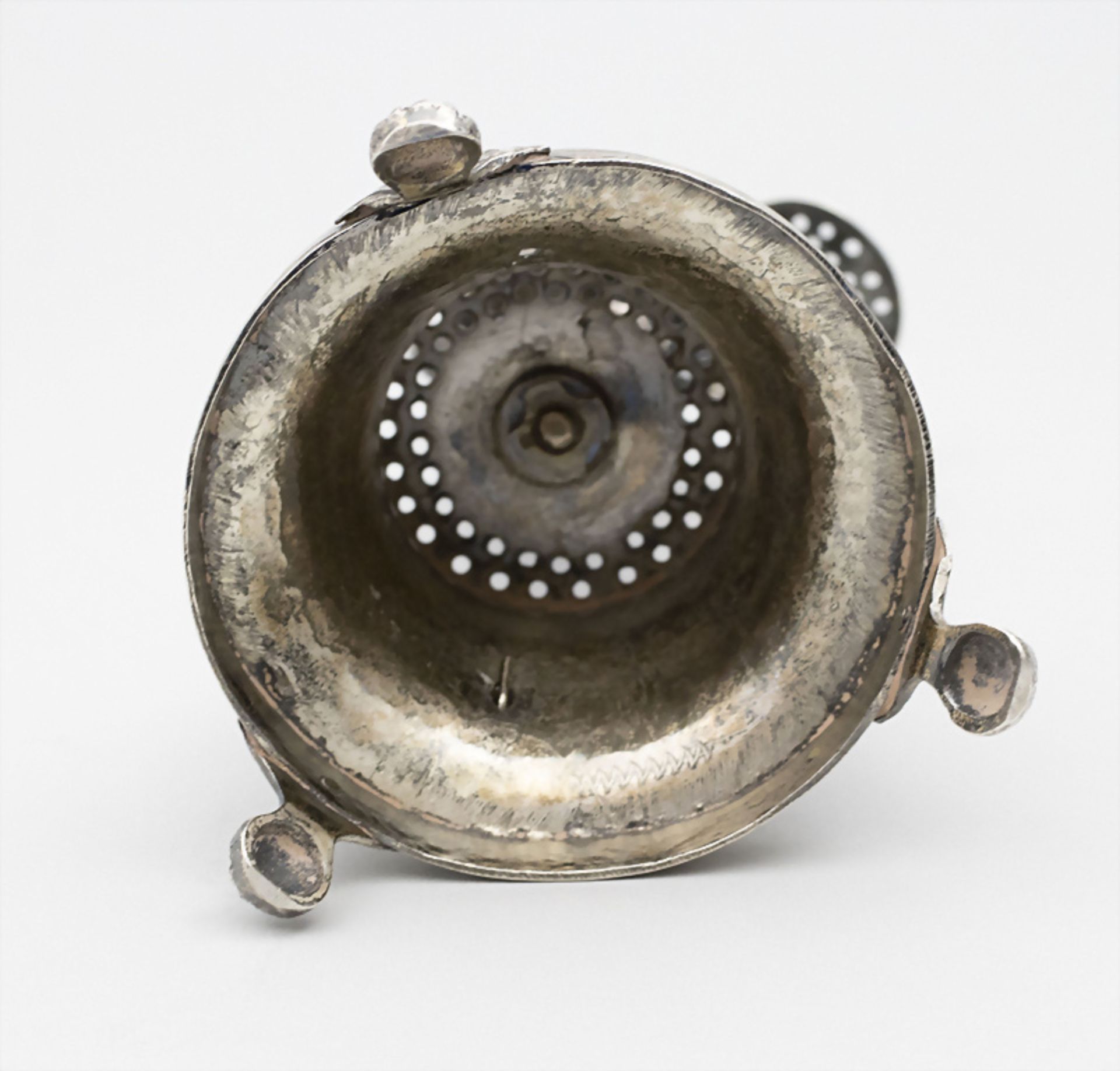 Zahnstocherhalter / A silver toothpick holder, Lissabon / Lisboa, 1815-1816 - Image 3 of 5