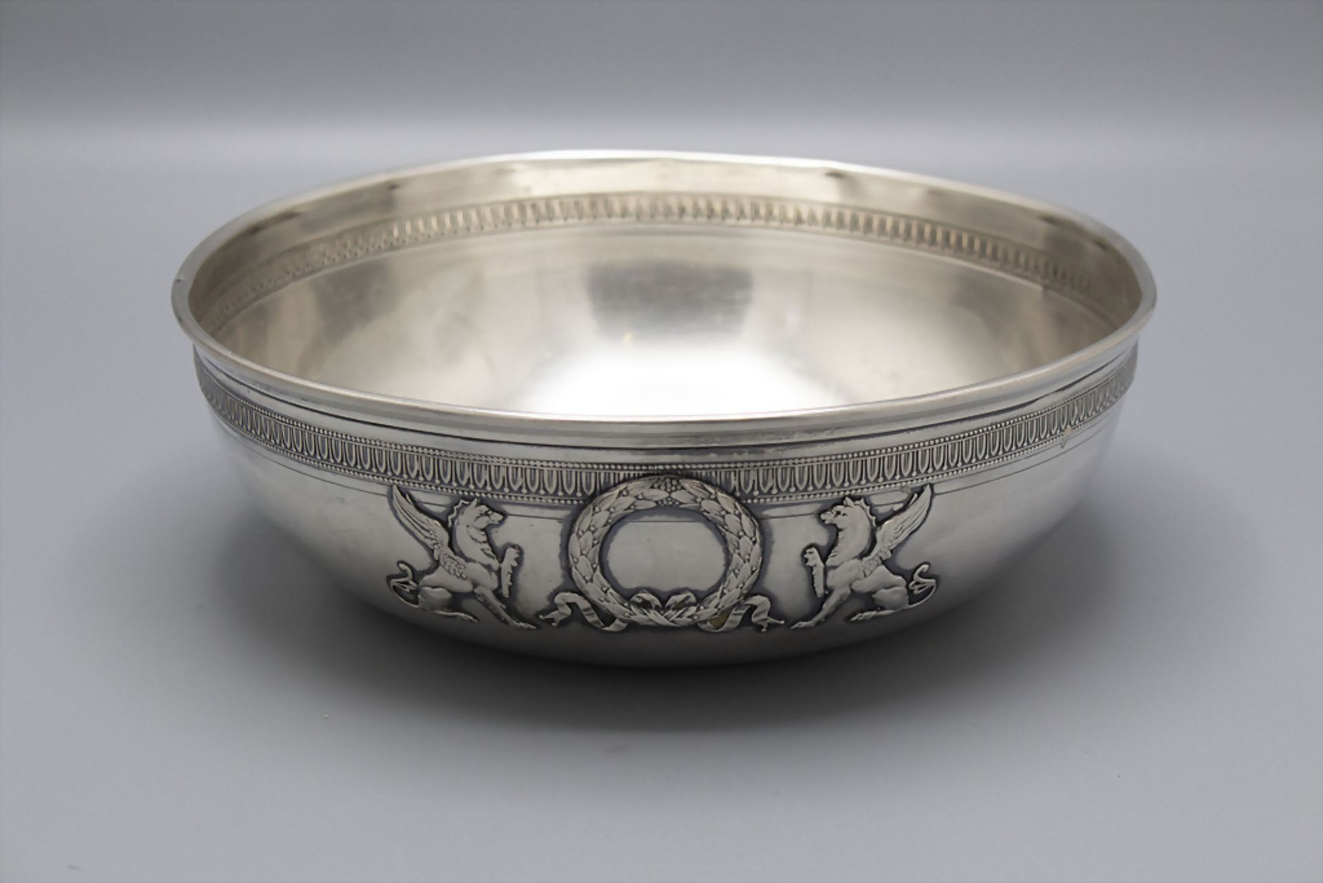 Silber Schale / A silver bowl, V. Boivin, Paris, um 1910