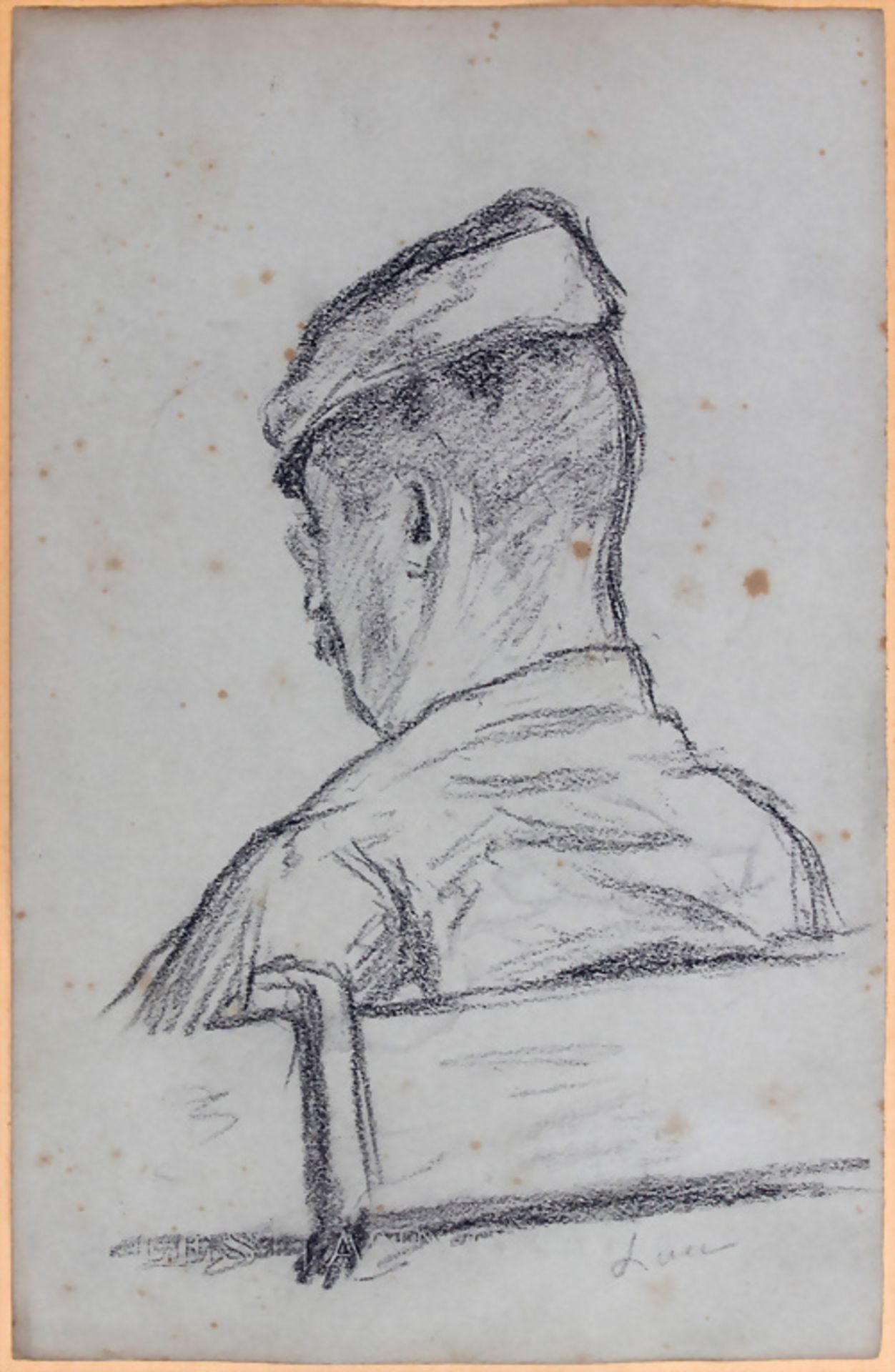 Maximilian Luce (1858-1941), 'Herrenporträt' / 'A gentleman's portrait'