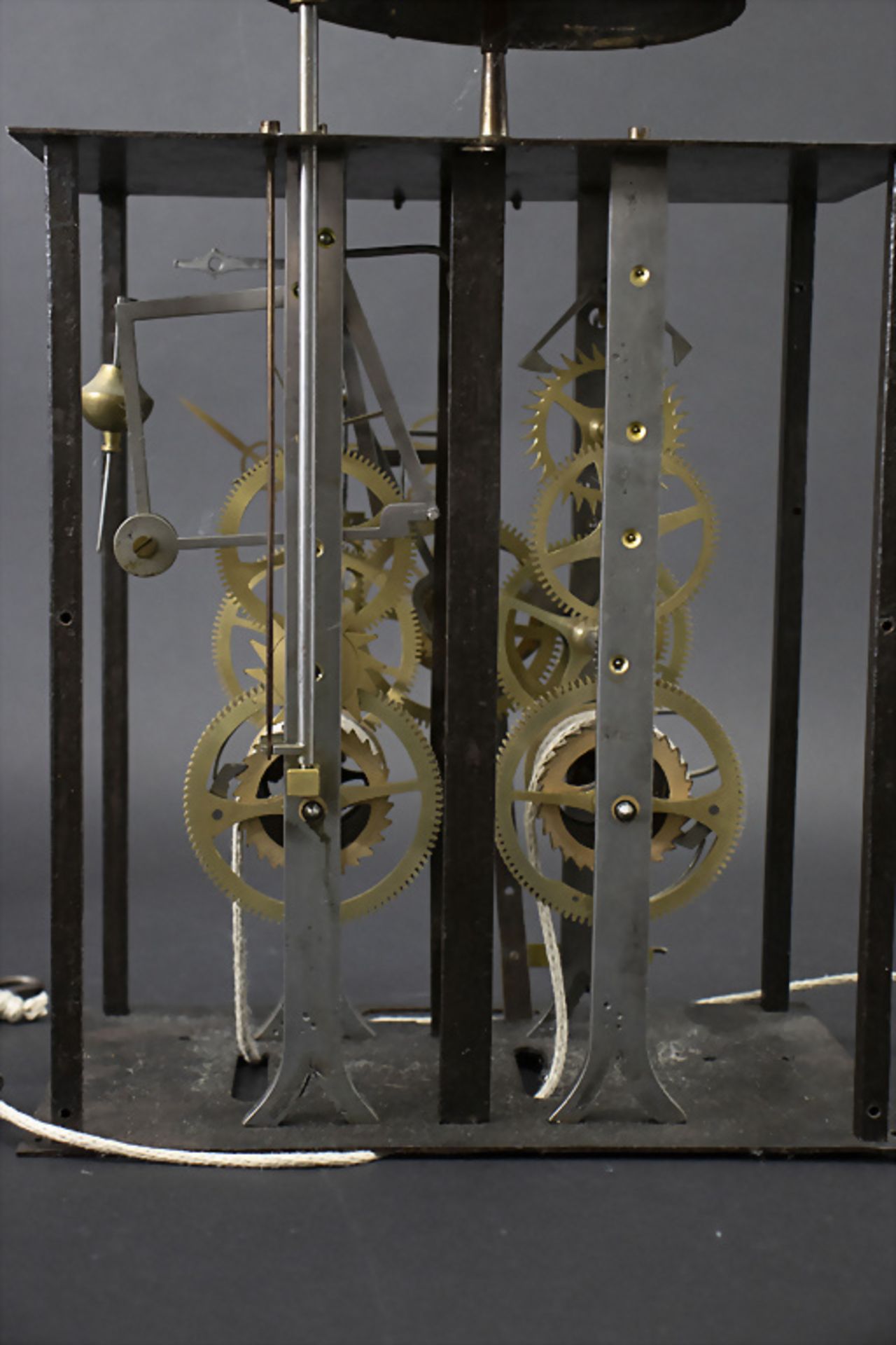 Burgunder Uhr /  Comtoise / A wall clock, Frankreich, um 1850 - Bild 4 aus 7