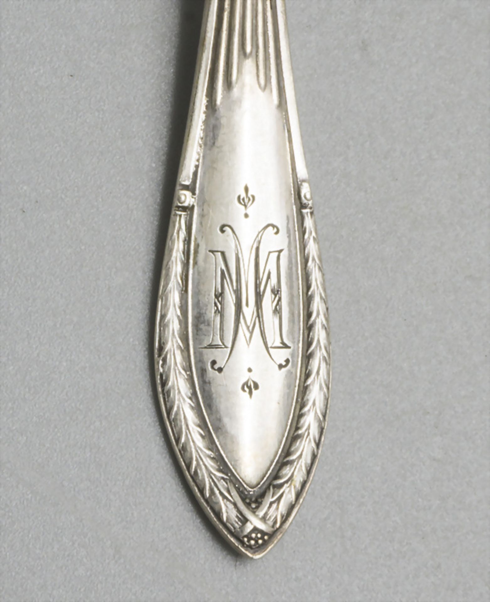 12 Löffel / 12 cuillères en argent massif / A set of 12 silver spoons, Franz Bahner, ... - Image 5 of 5