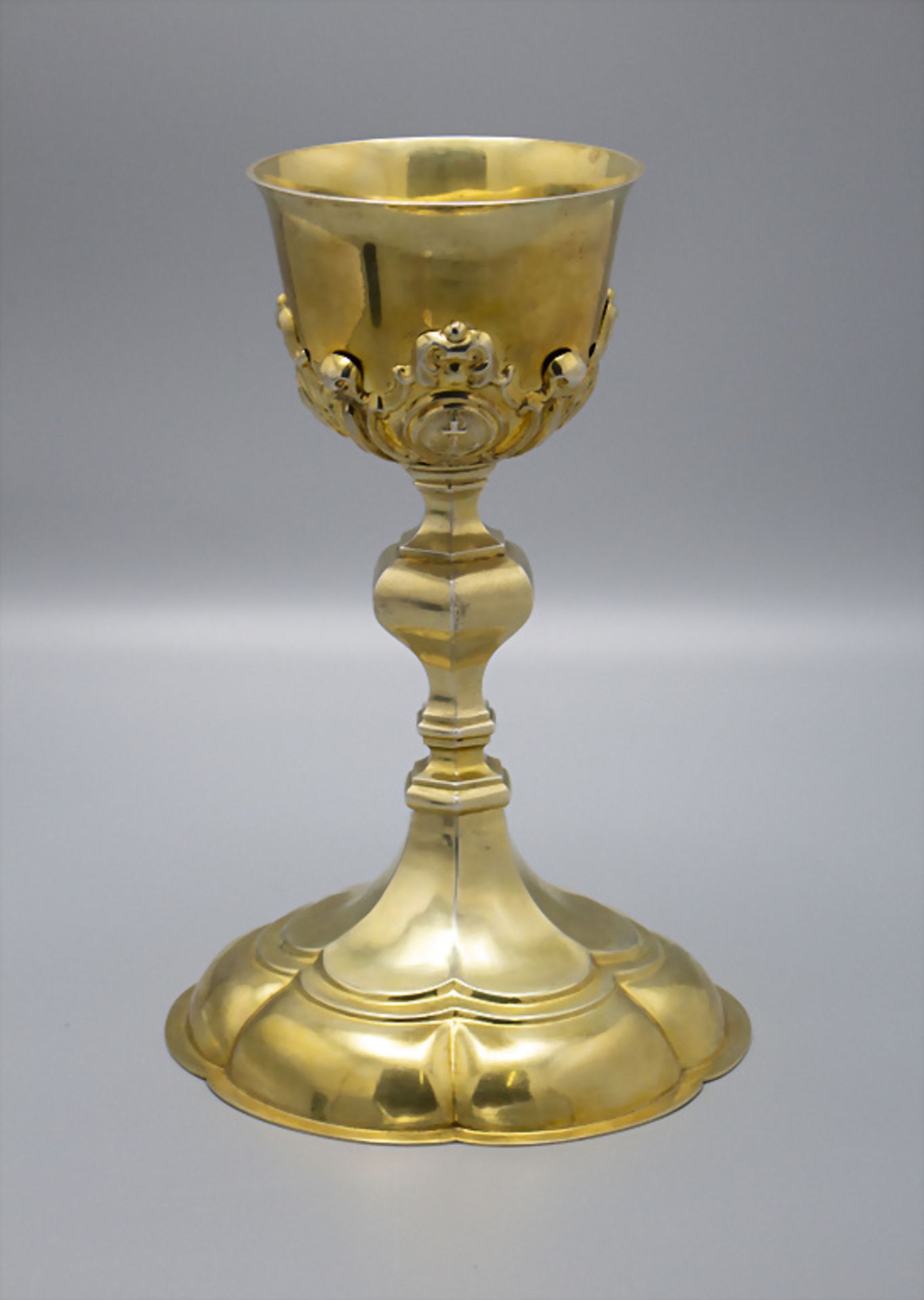 Messkelch / A silver chalice, Pueschel, Annaberg, um 1840