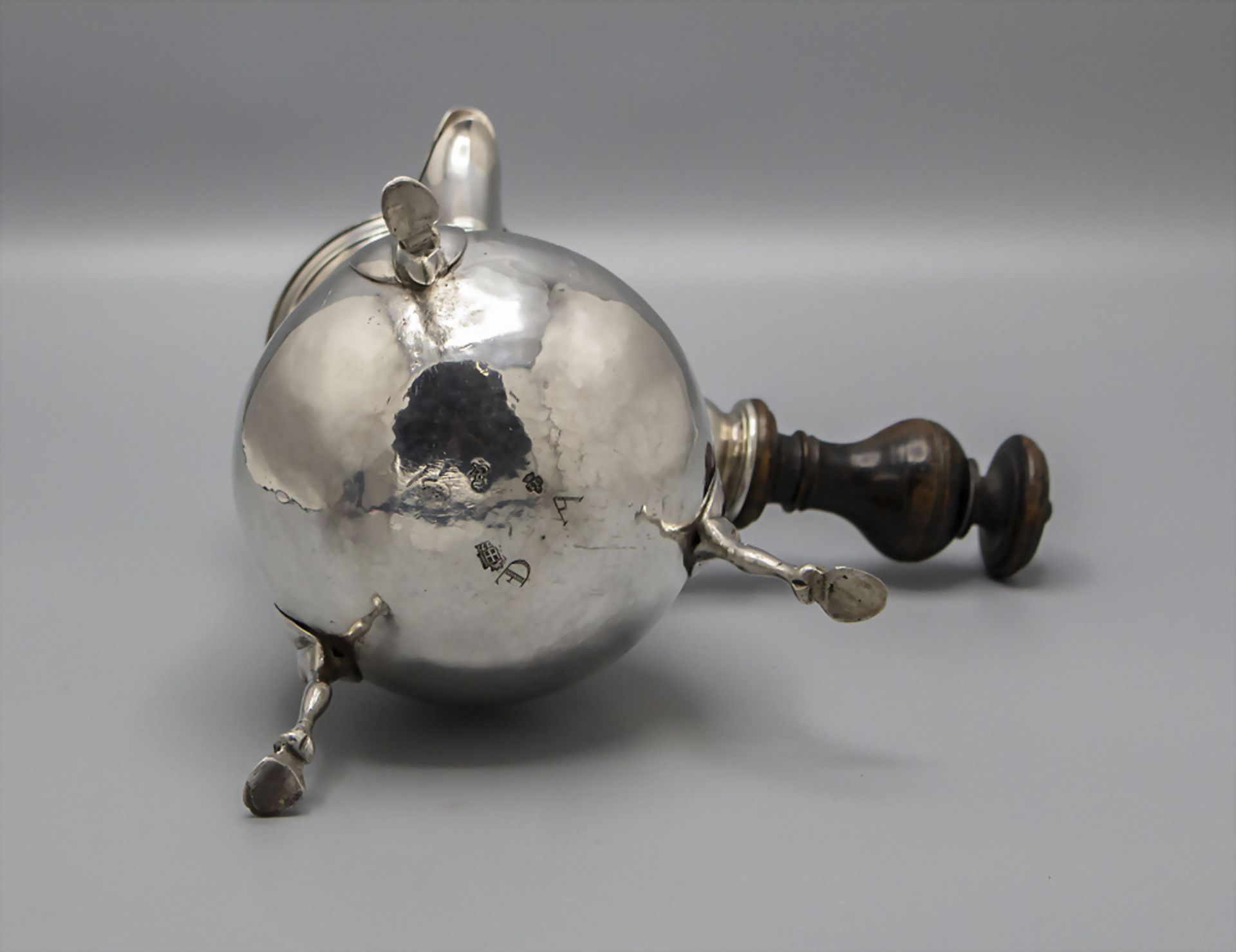 Barock Schokoladenkanne / A silver chocolatiere, Louis Hugennot, Toulon, 1775-1781 - Bild 5 aus 8