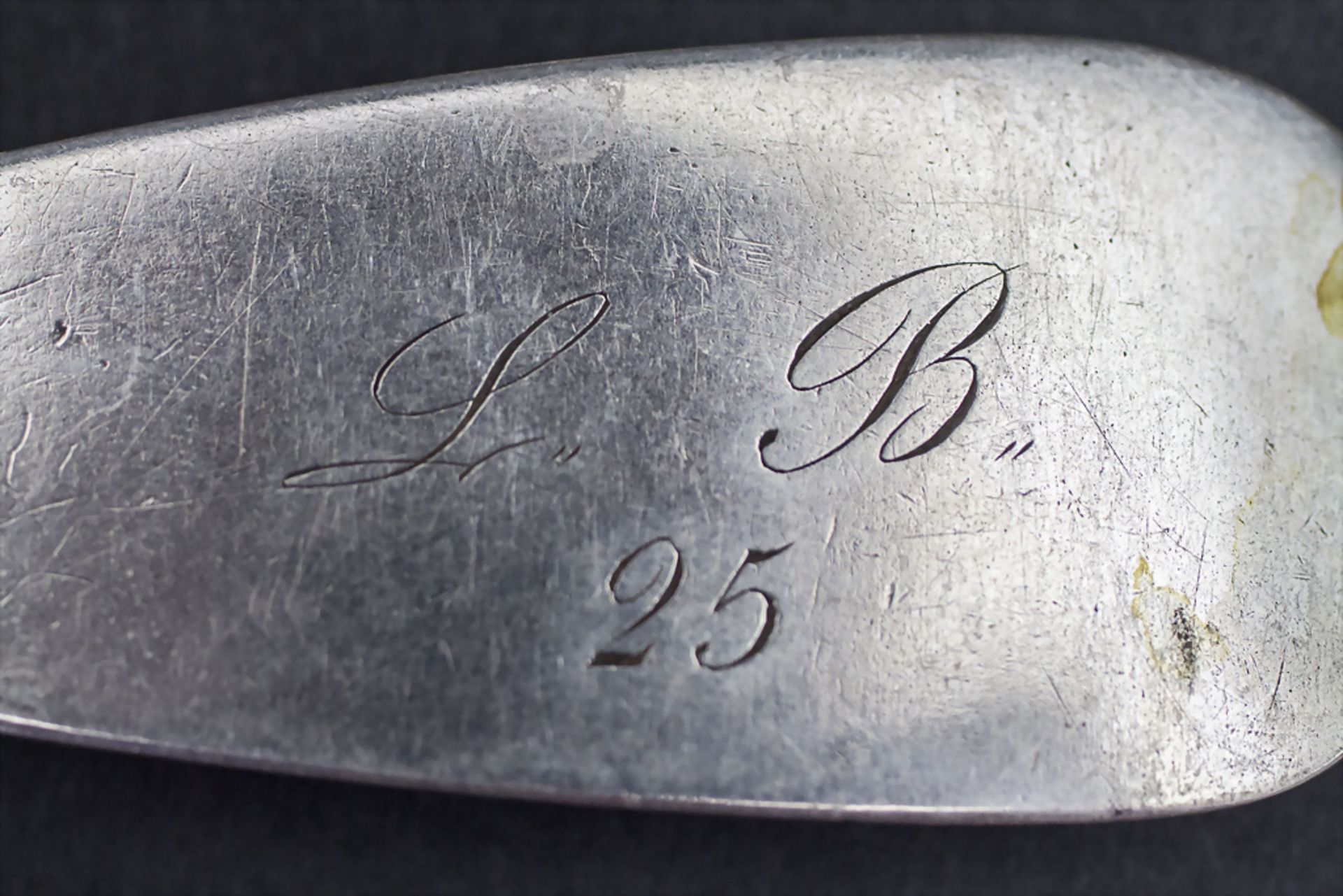 12-tlg. Silberbesteck / A 12-piece set of silver cutlery, Paris, nach 1839 - Bild 6 aus 7