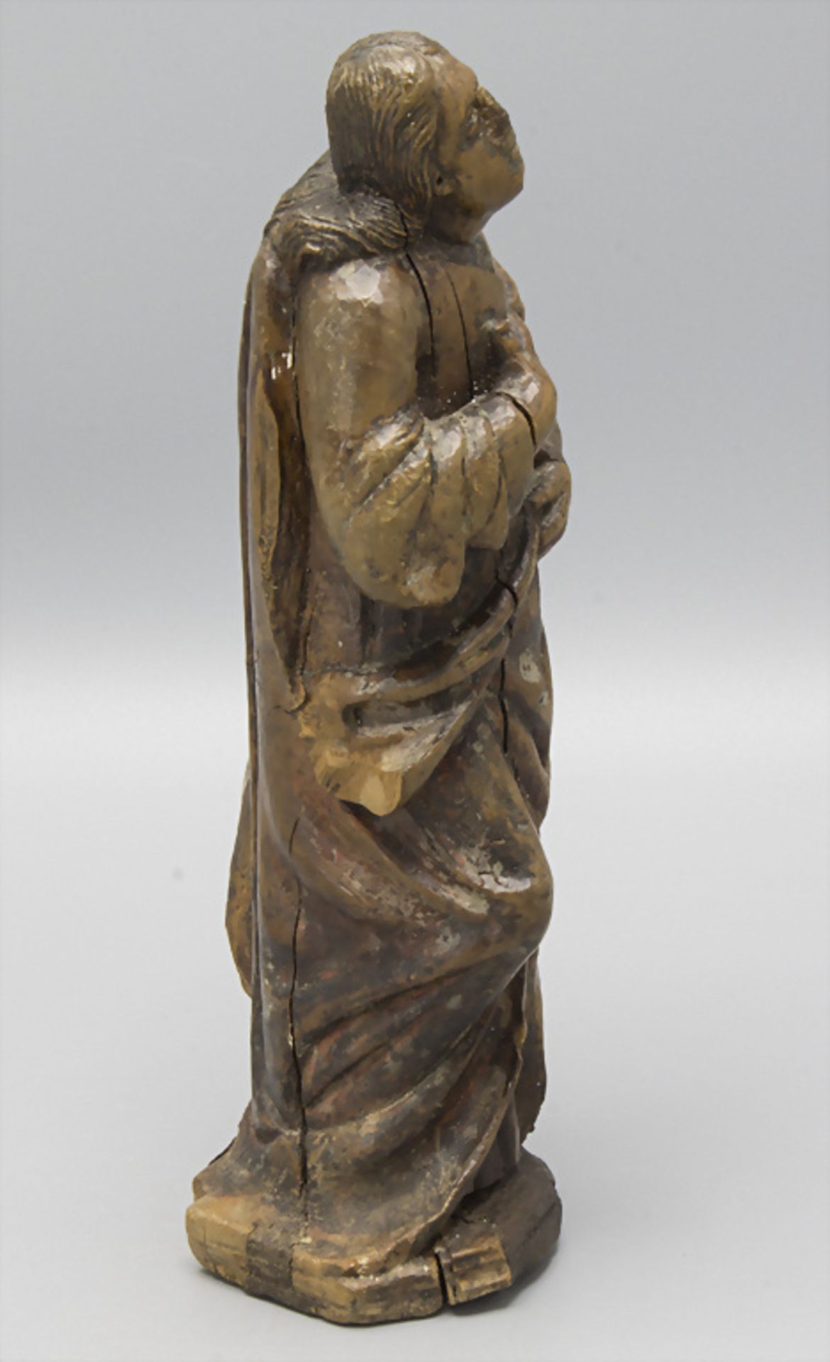 Barocke Heiligenfigur / A Baroque saint, 18. Jh. - Bild 5 aus 6