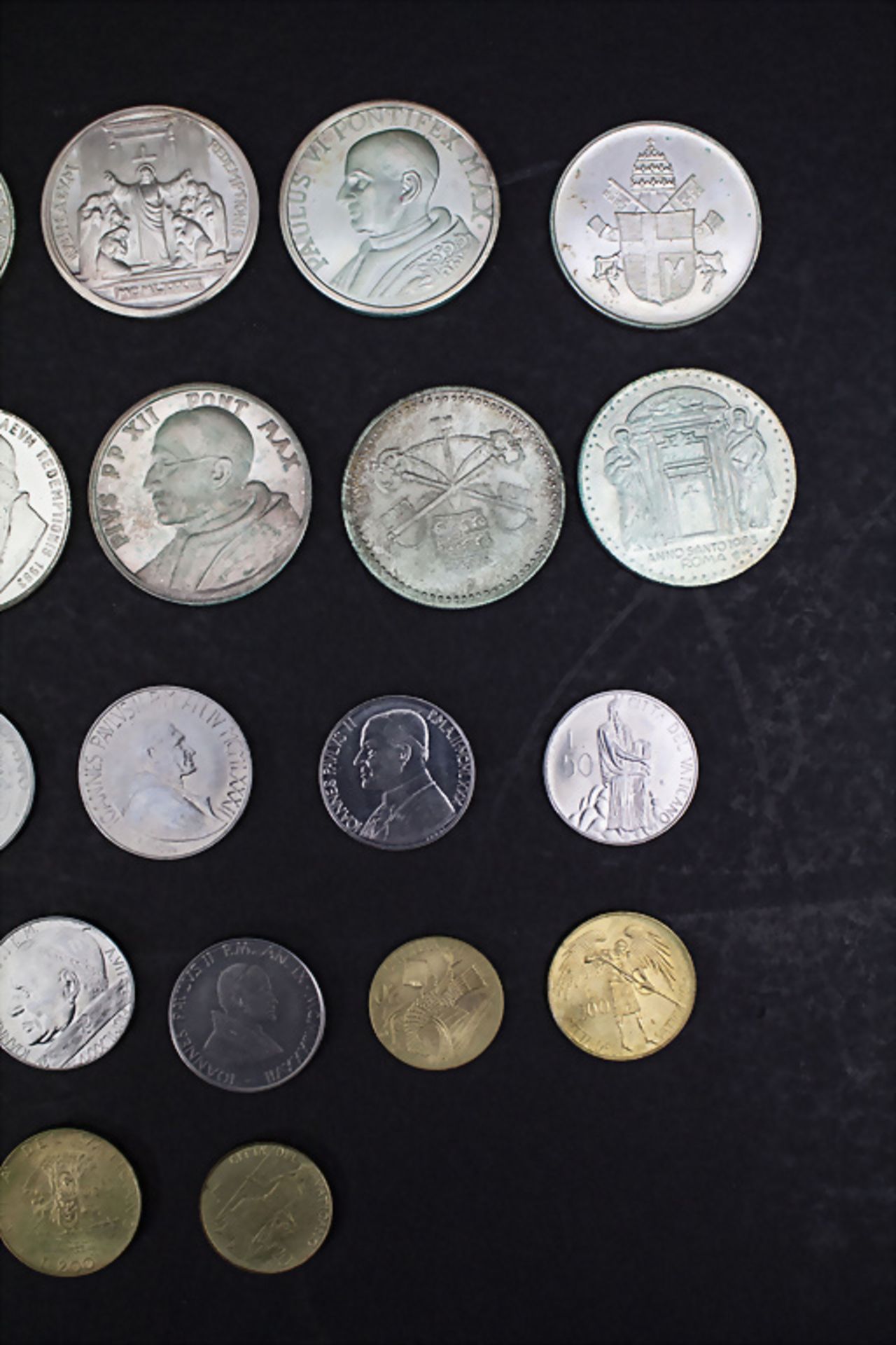 Sammlung Münzen und Medaillen des Vatikan / A collection of Vatican coins and medals - Image 4 of 10