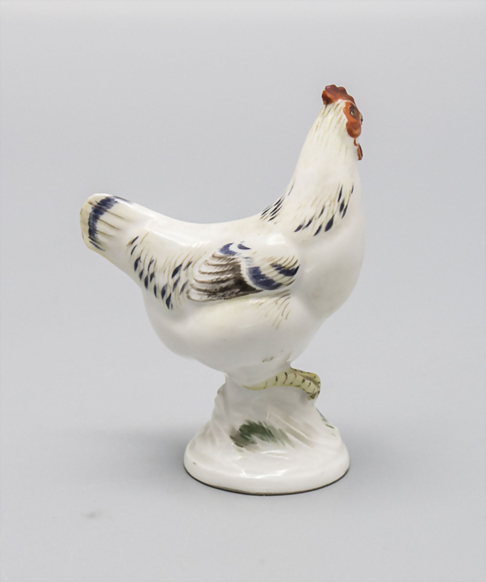 Ein Huhn / A hen, Meissen, 20. Jh. - Bild 4 aus 6